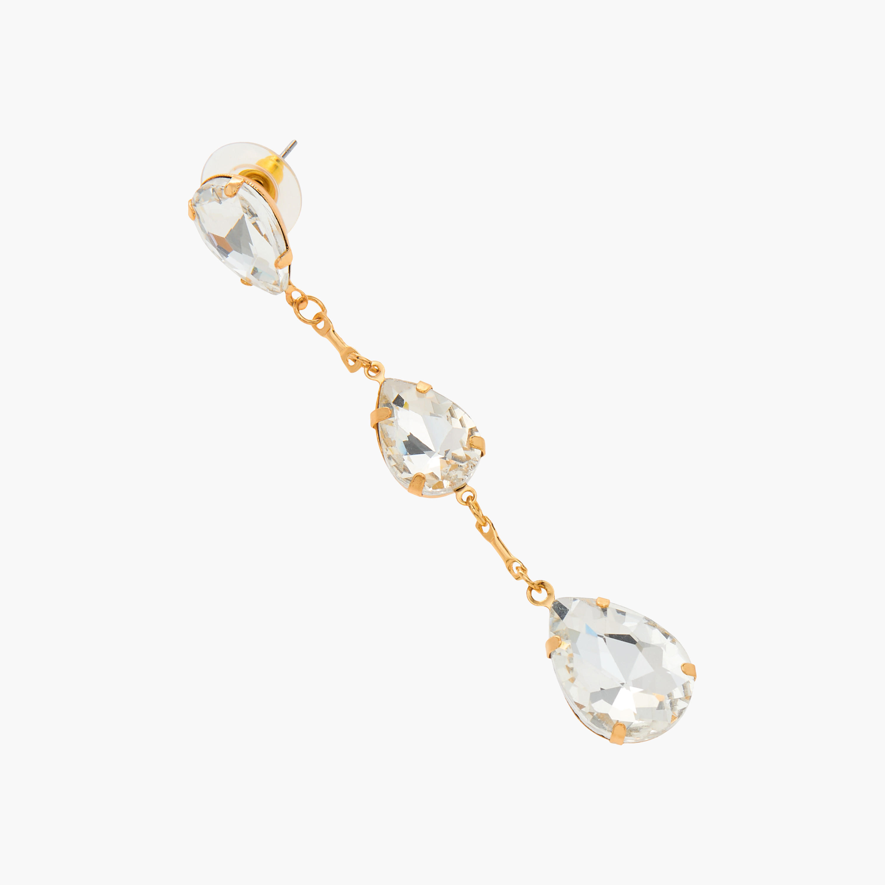 حلقان متدليّة مرصّعة بمكبس إغلاق خلفي-women-watchesandjewellery-jewellery-earrings-image-4
