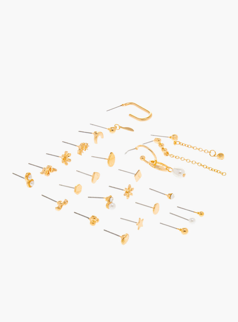 Assorted Earrings with Pushback Closure - Set of 25-women-watchesandjewellery-jewellery-earrings-image-3
