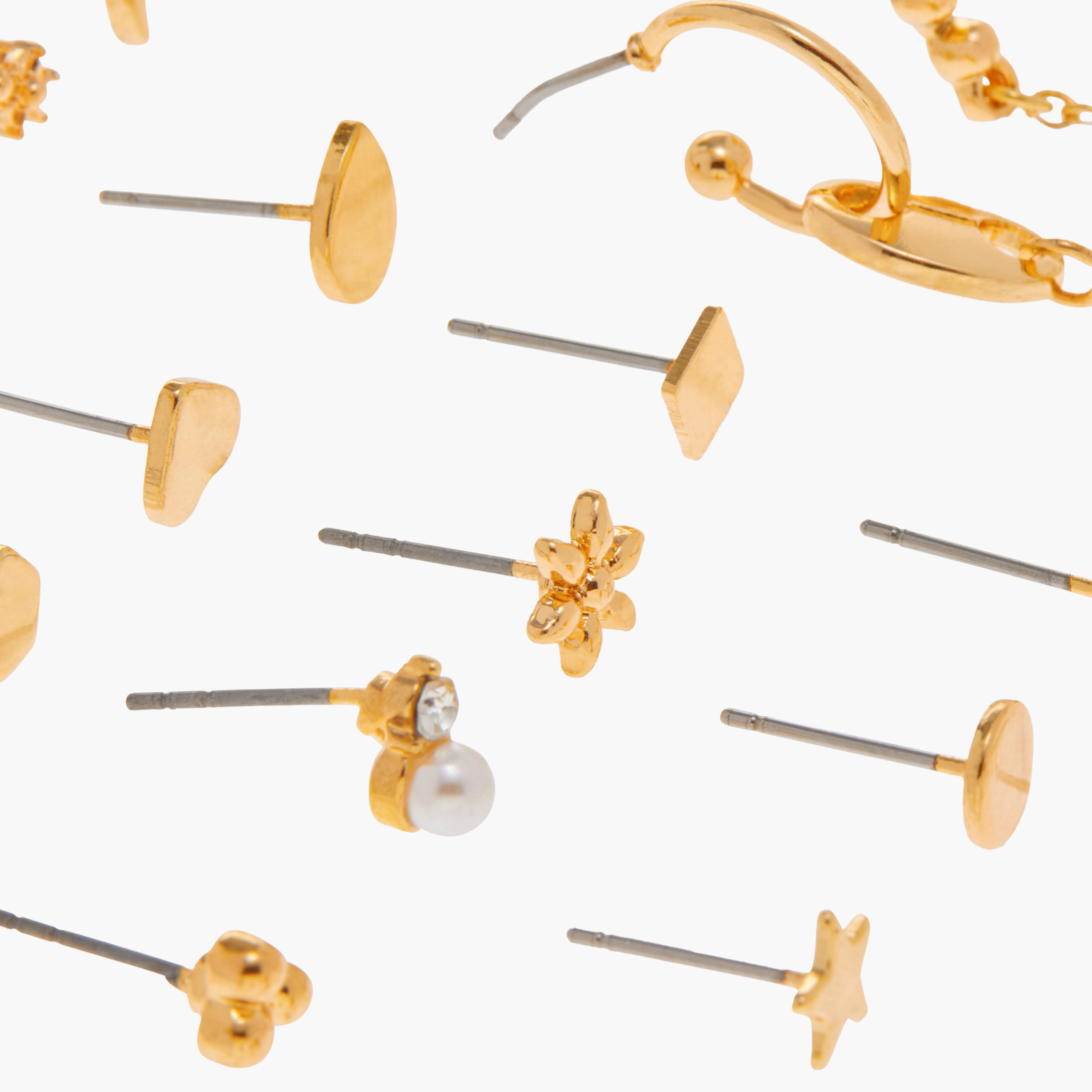 Assorted Earrings with Pushback Closure - Set of 25-women-watchesandjewellery-jewellery-earrings-image-4