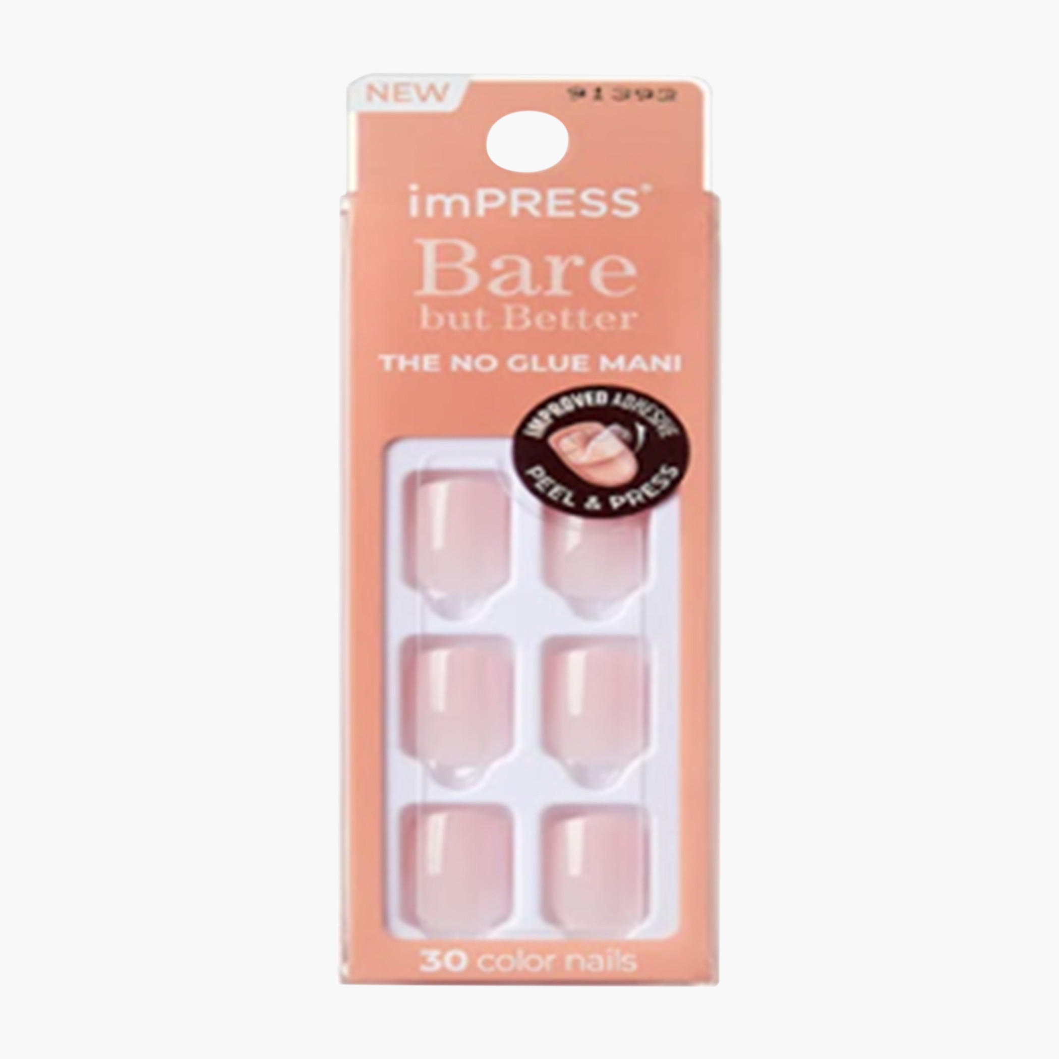 Kiss Cosmetics 30-Piece imPRESS Color Bare But Better Press On Nails Set-beautyandpersonalcare-makeup-nails-artificialnails-image-1