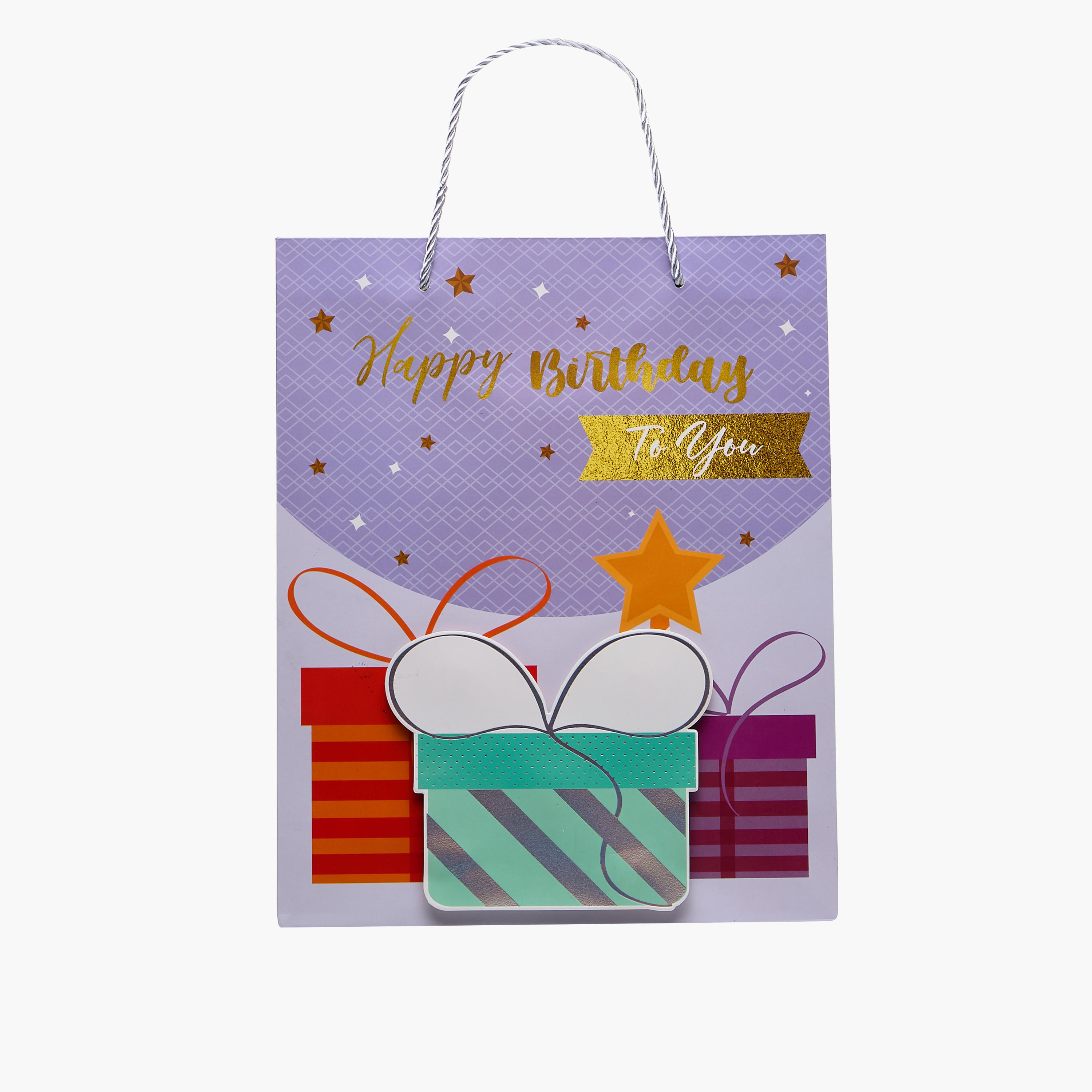 Happy Birthday Print Gift Bag with Handle-household-giftingaccessories-giftings-image-1