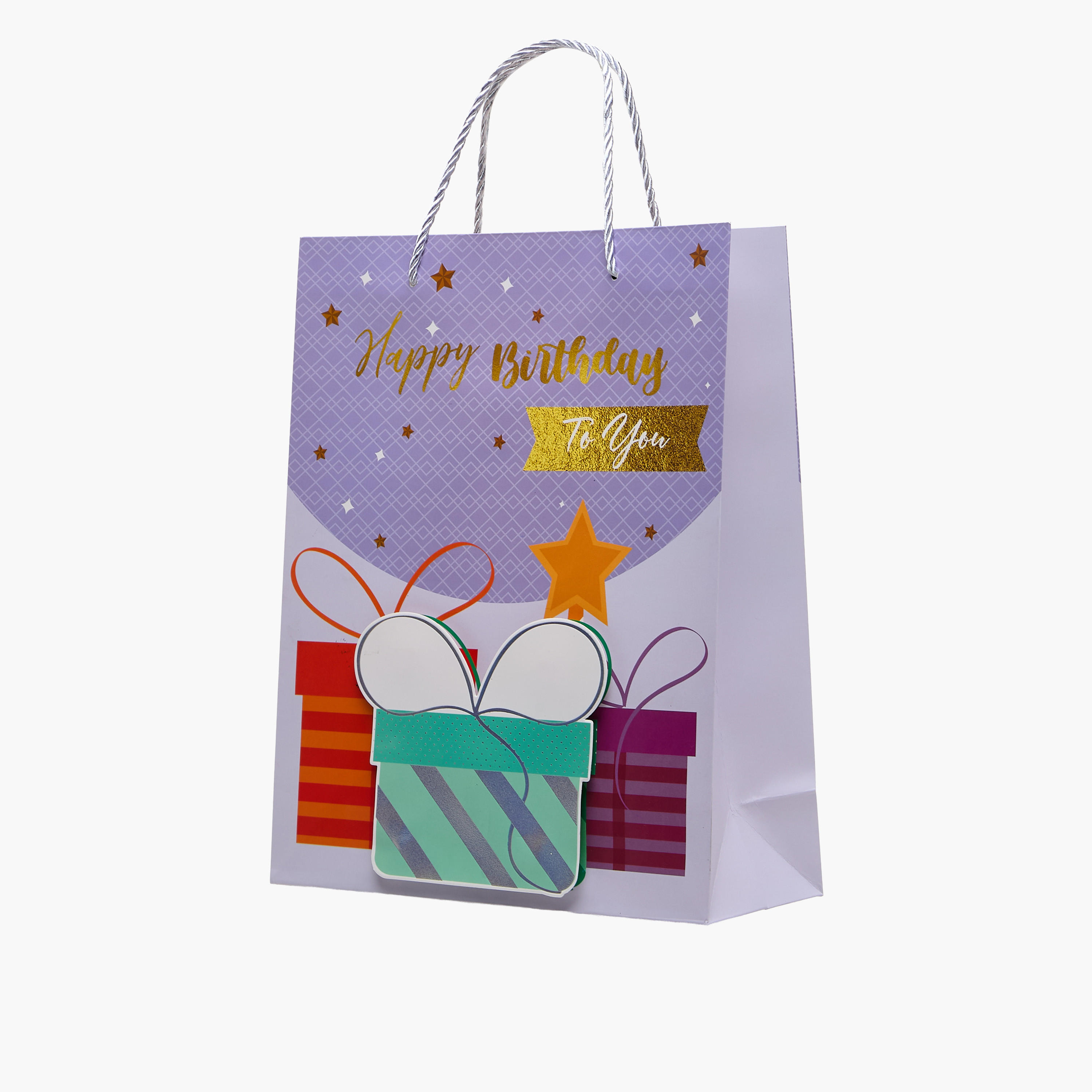 Happy Birthday Print Gift Bag with Handle-household-giftingaccessories-giftings-image-2