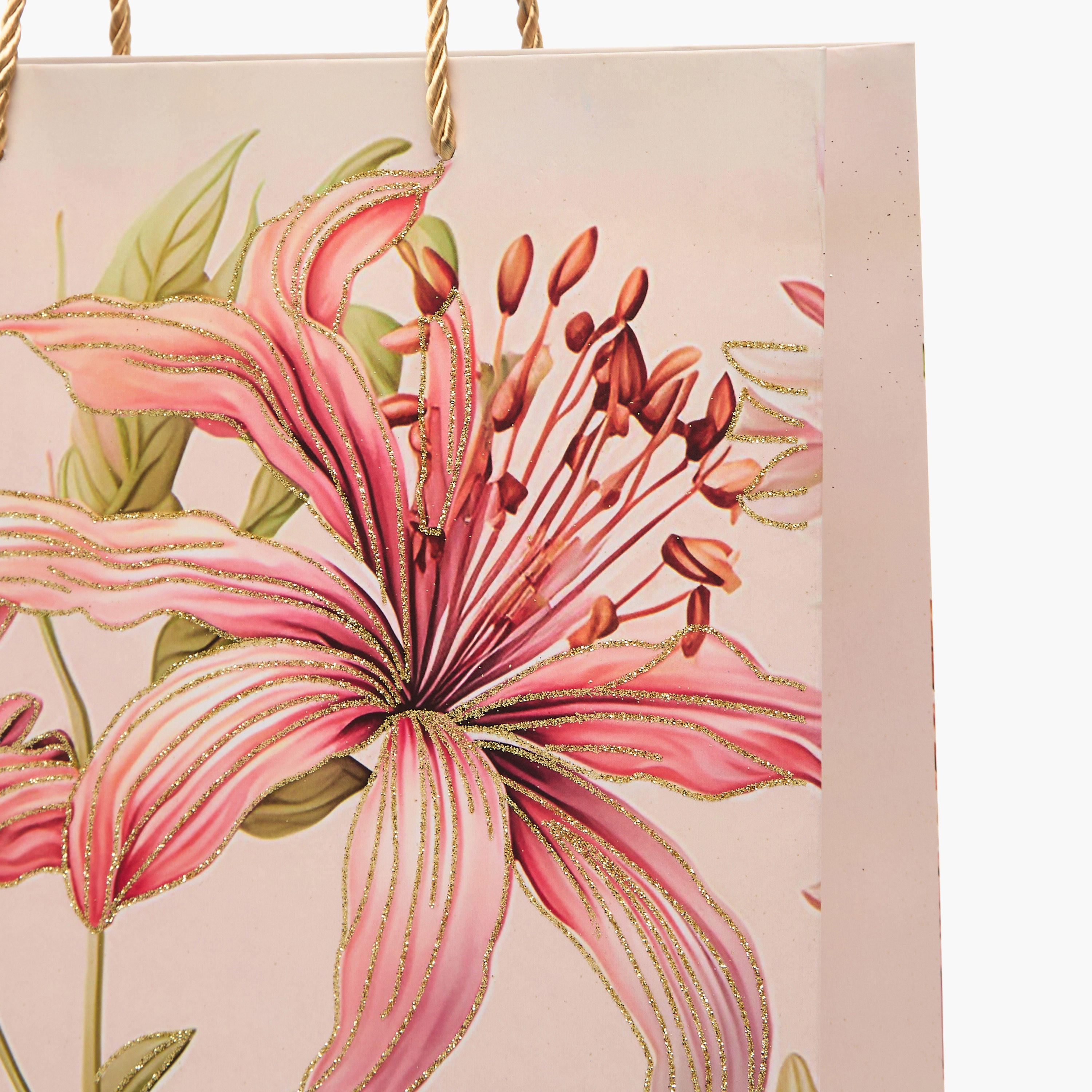 Floral Print Gift Bag with Handle-household-giftingaccessories-giftings-image-3