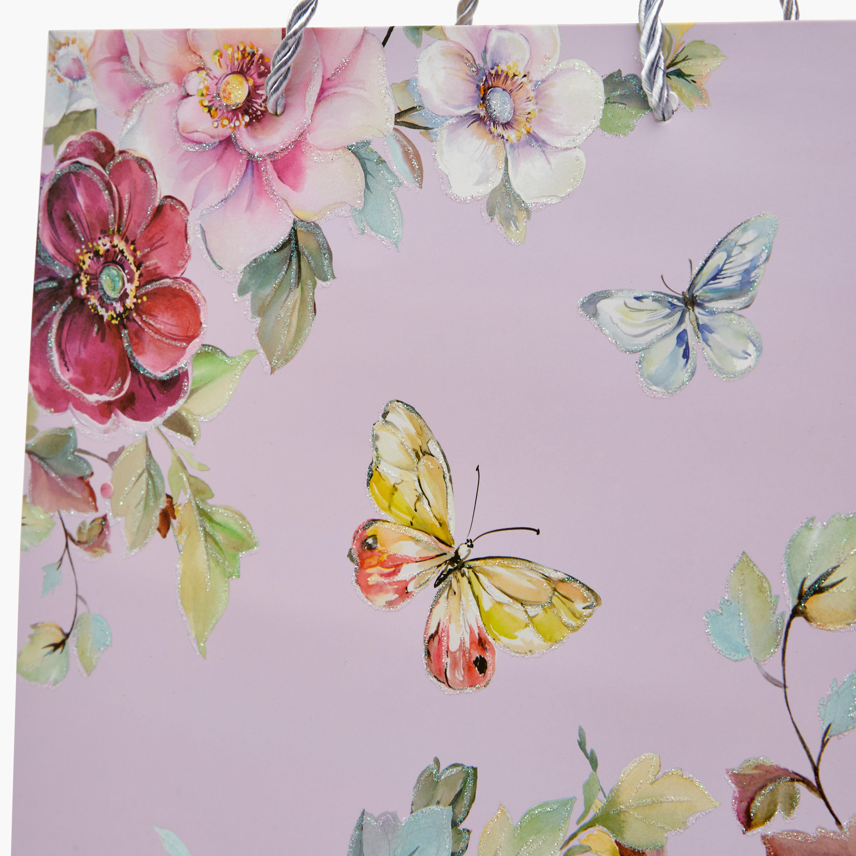 Butterfly Print Paper Gift Bag - 26x32x10 cms-household-giftingaccessories-giftings-image-3