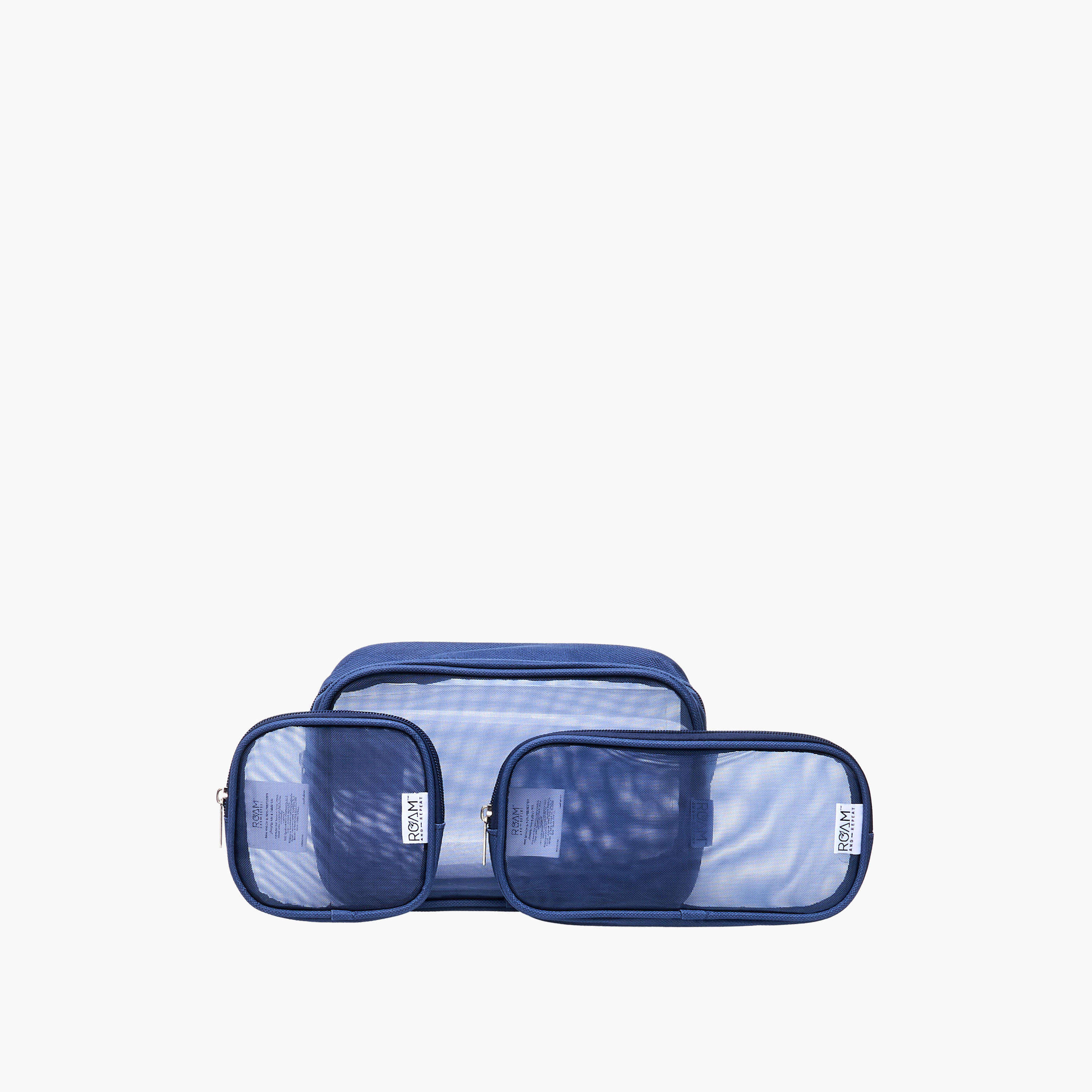 Roam and Repeat 3-Piece Mesh Toiletry Pouch Set-travel-accessories-image-1