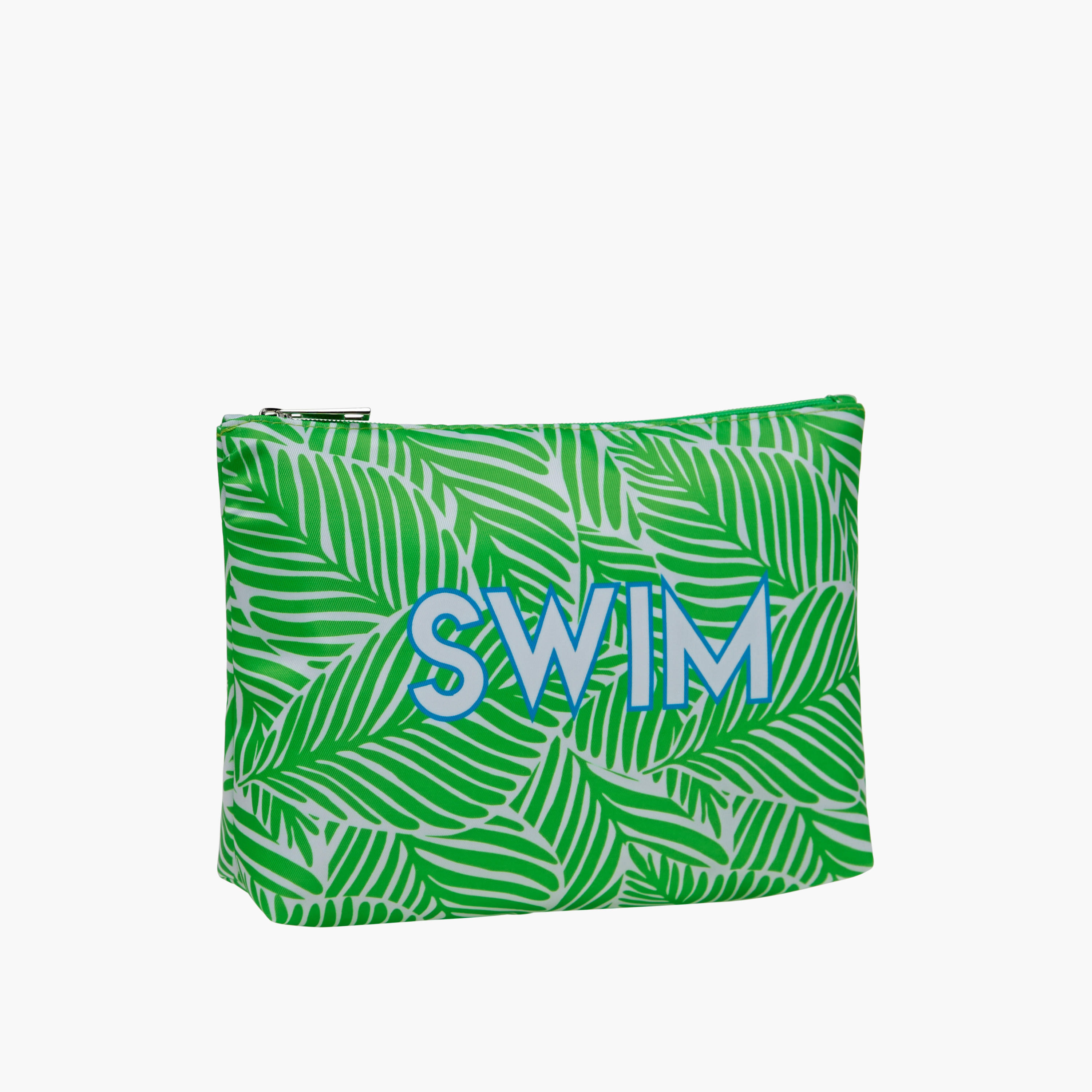 Findz Leaf Print Wet Dry Laundry Pouch with Zip Closure-travel-accessories-image-2