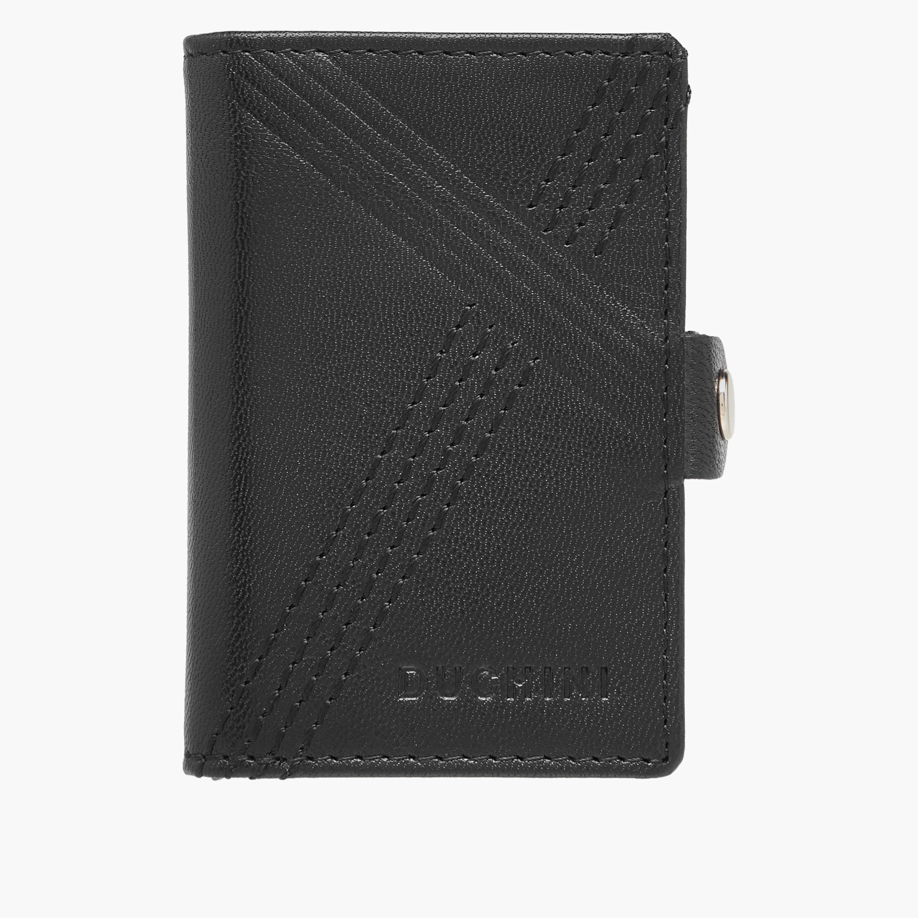 Duchini Mens' Stitch Detail Bi-Fold Cardholder-men-beltsandwallets-wallets-image-1
