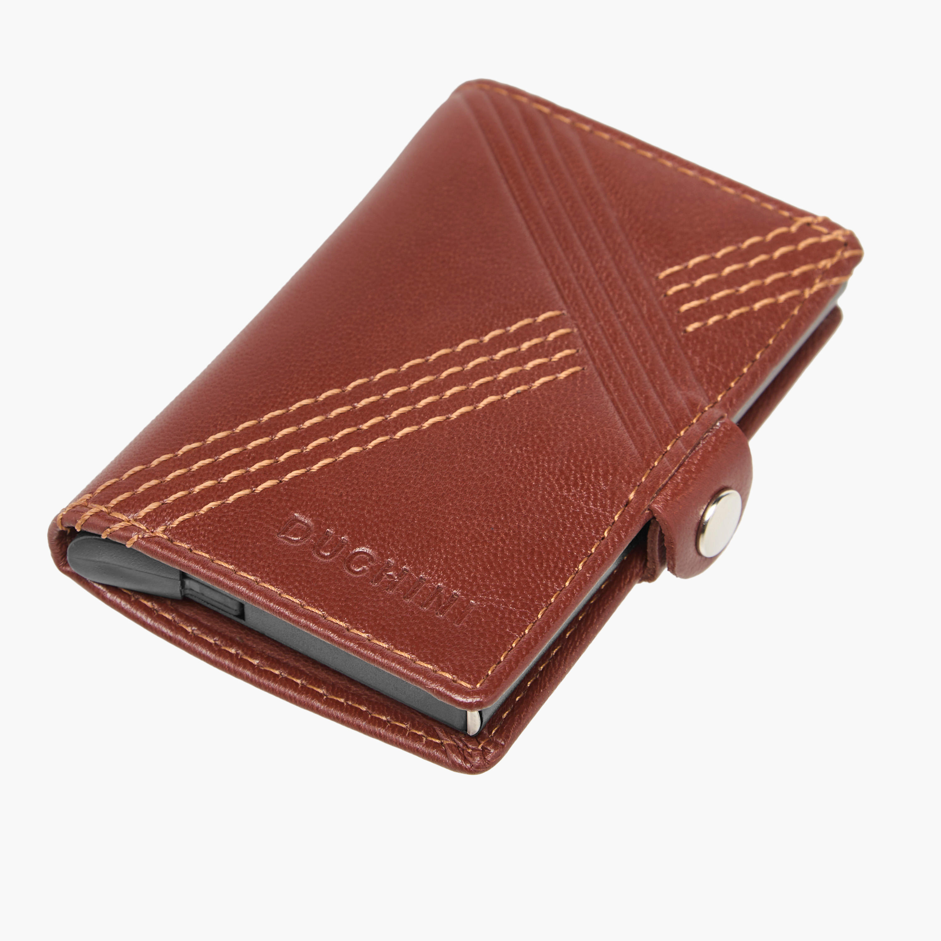 Duchini Mens' Stitch Detail Bi-Fold Cardholder-men-beltsandwallets-wallets-image-4