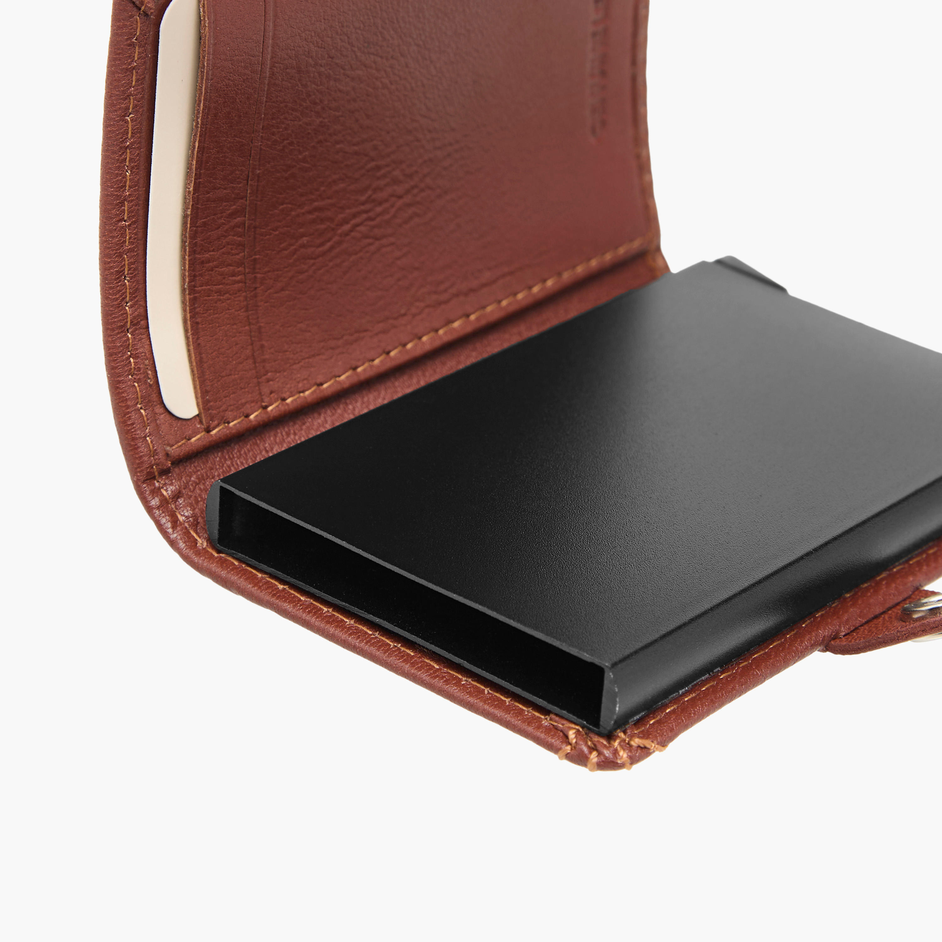 Duchini Mens' Stitch Detail Bi-Fold Cardholder-men-beltsandwallets-wallets-image-7