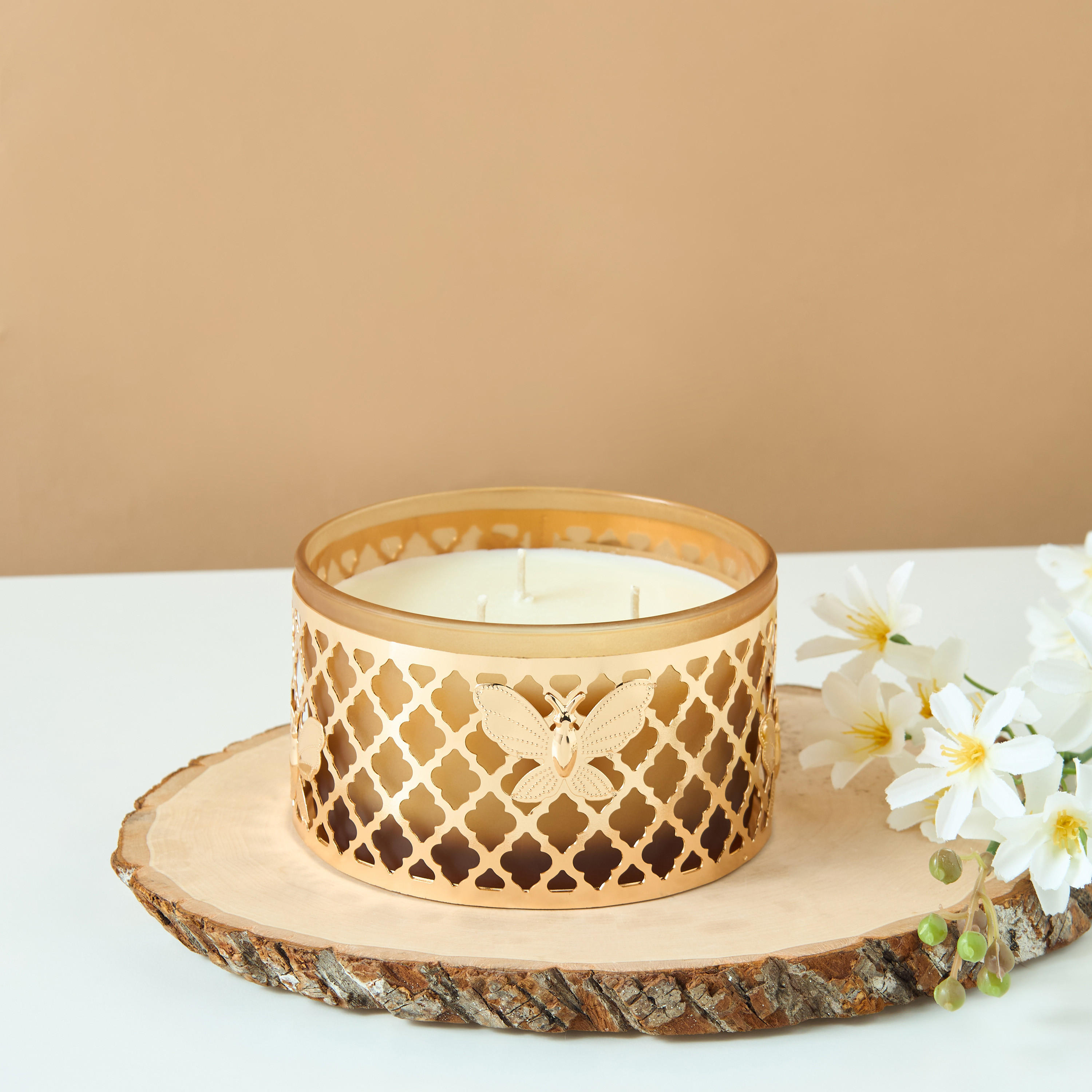 Leaf Candleholder - 7 cms-household-decor-candleholdersandlanterns-image-1