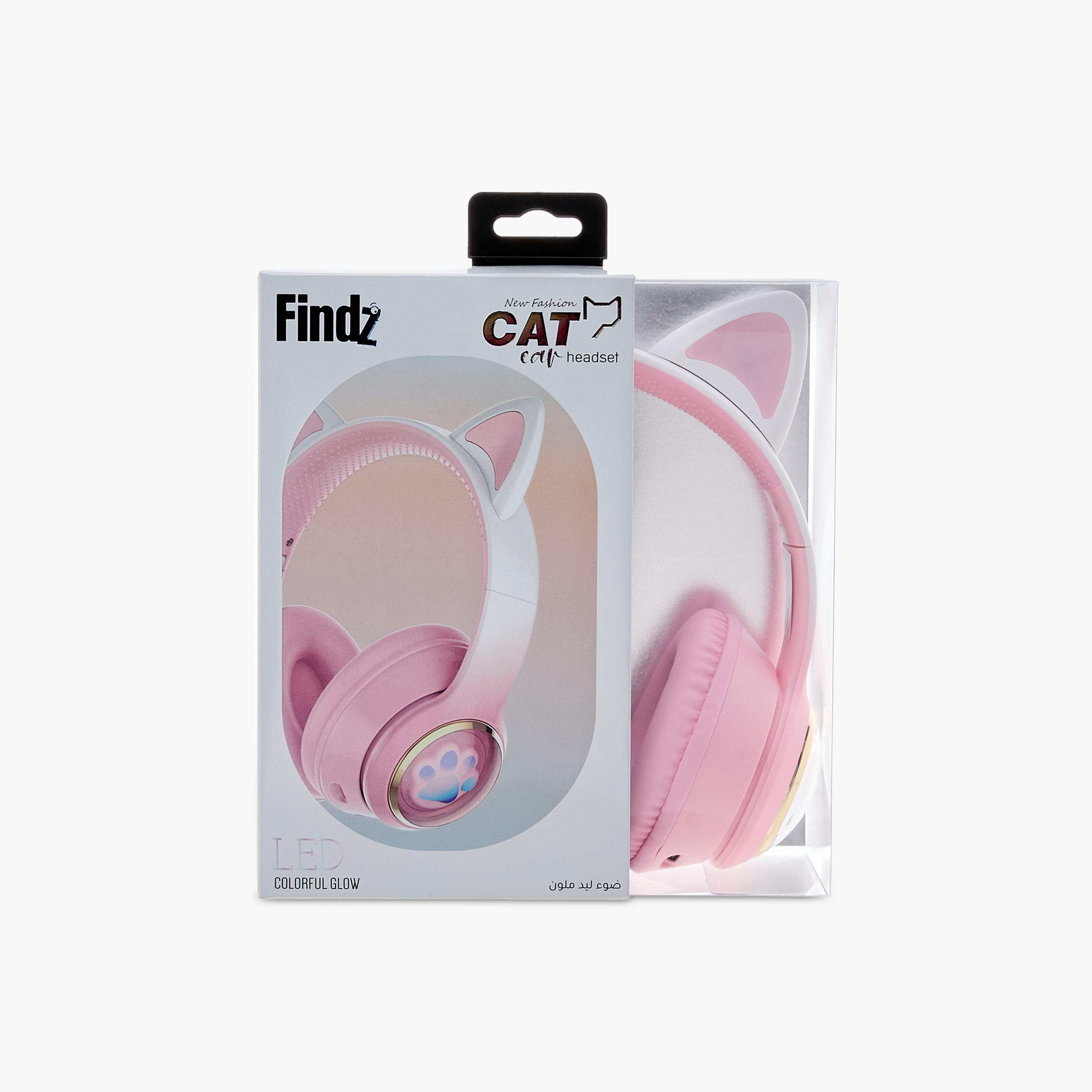 سماعات بلوتوث بتفاصيل أذان قطة من فايندز-electronics-headphonesandearphones-image-9