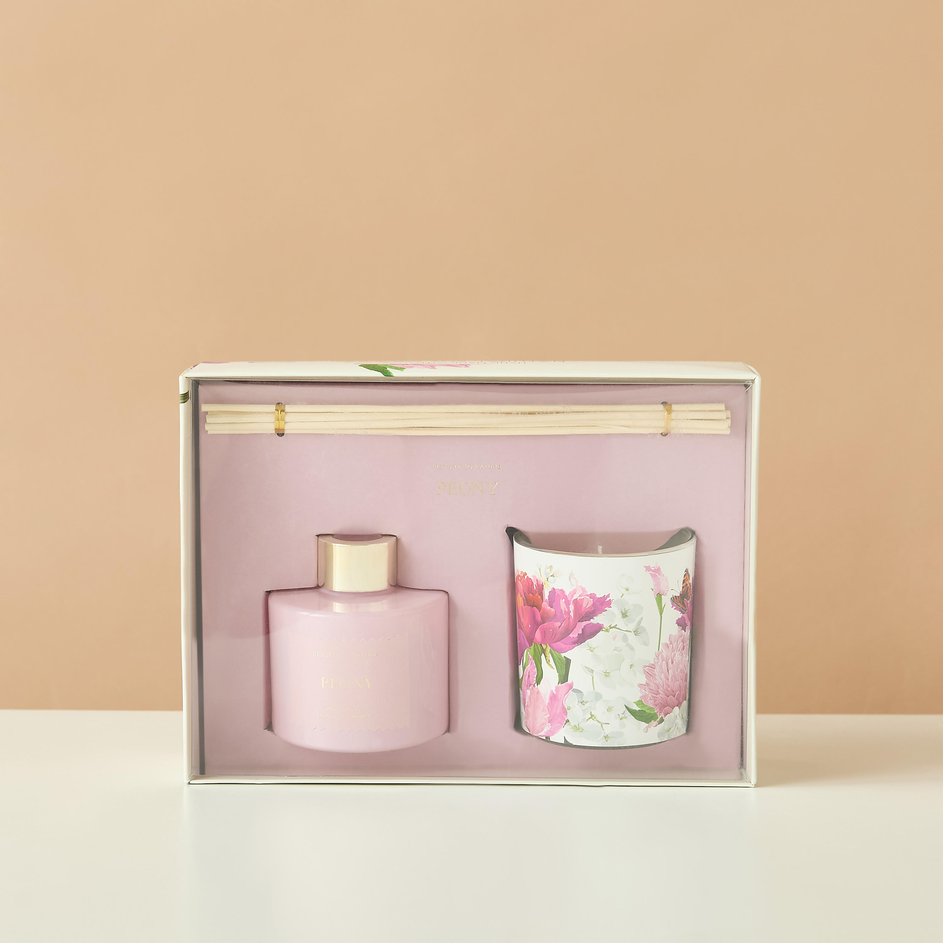 Floral Fantasy Peony Reed Diffuser and Candle Gift Set-household-homefragrance-fragrancegiftset-image-9