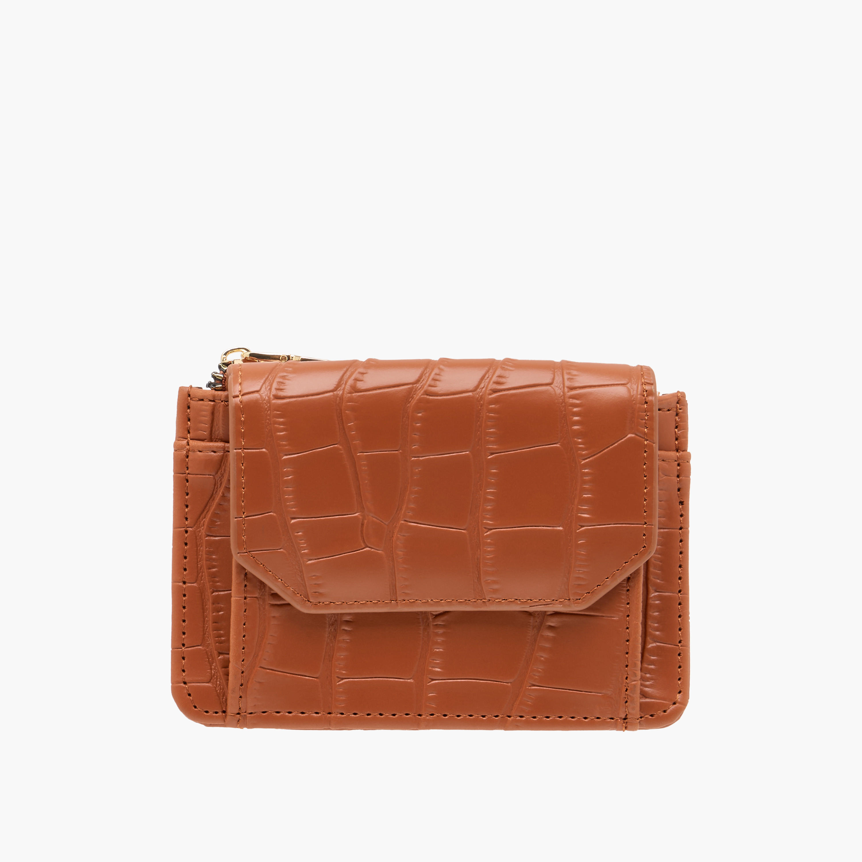 Sasha Textured Wallet with Magnetic Button Closure-women-bagsandwallets-wallets-image-1