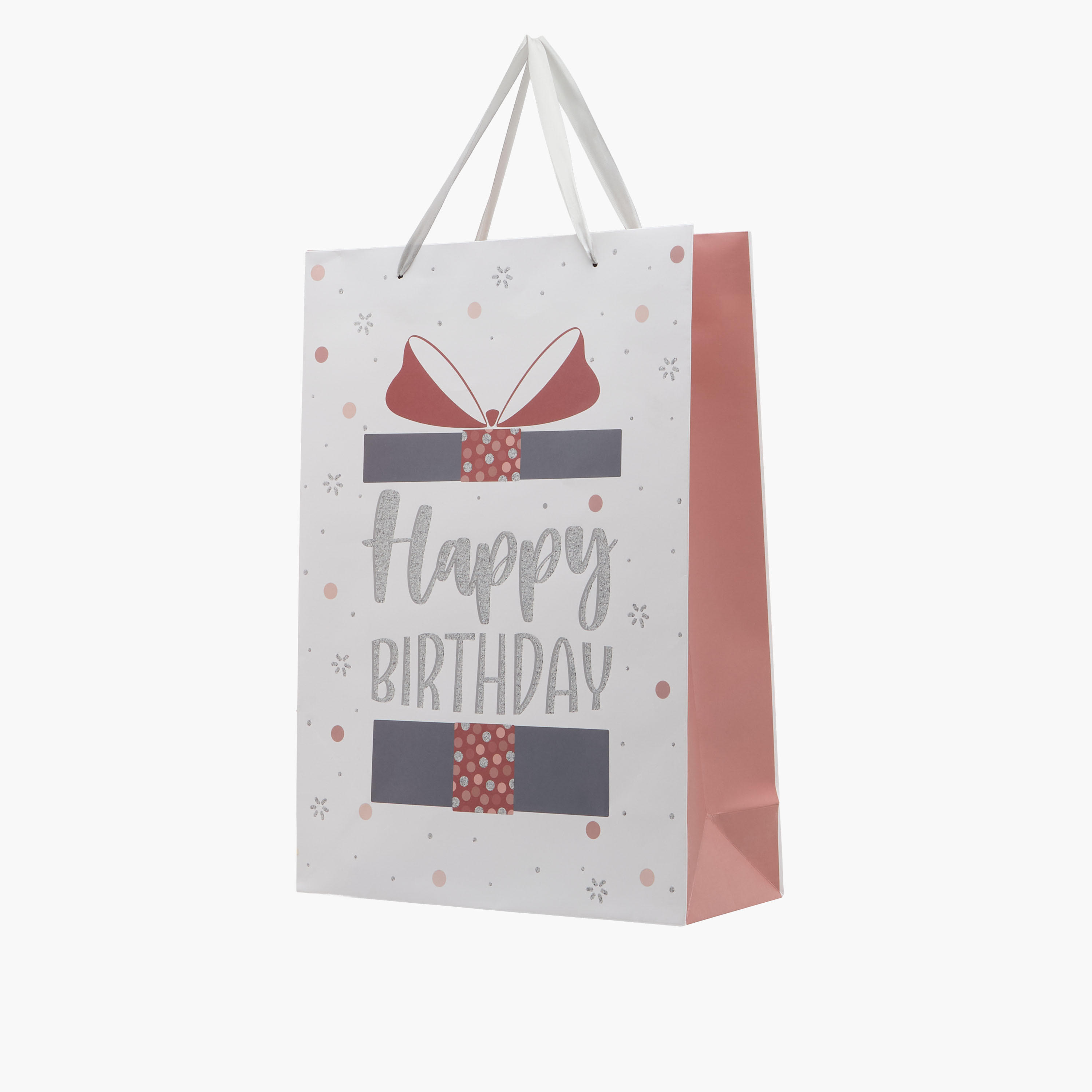 Happy Birthday Paper Gift Bag - 30x12x42 cms-household-giftingaccessories-giftings-image-2