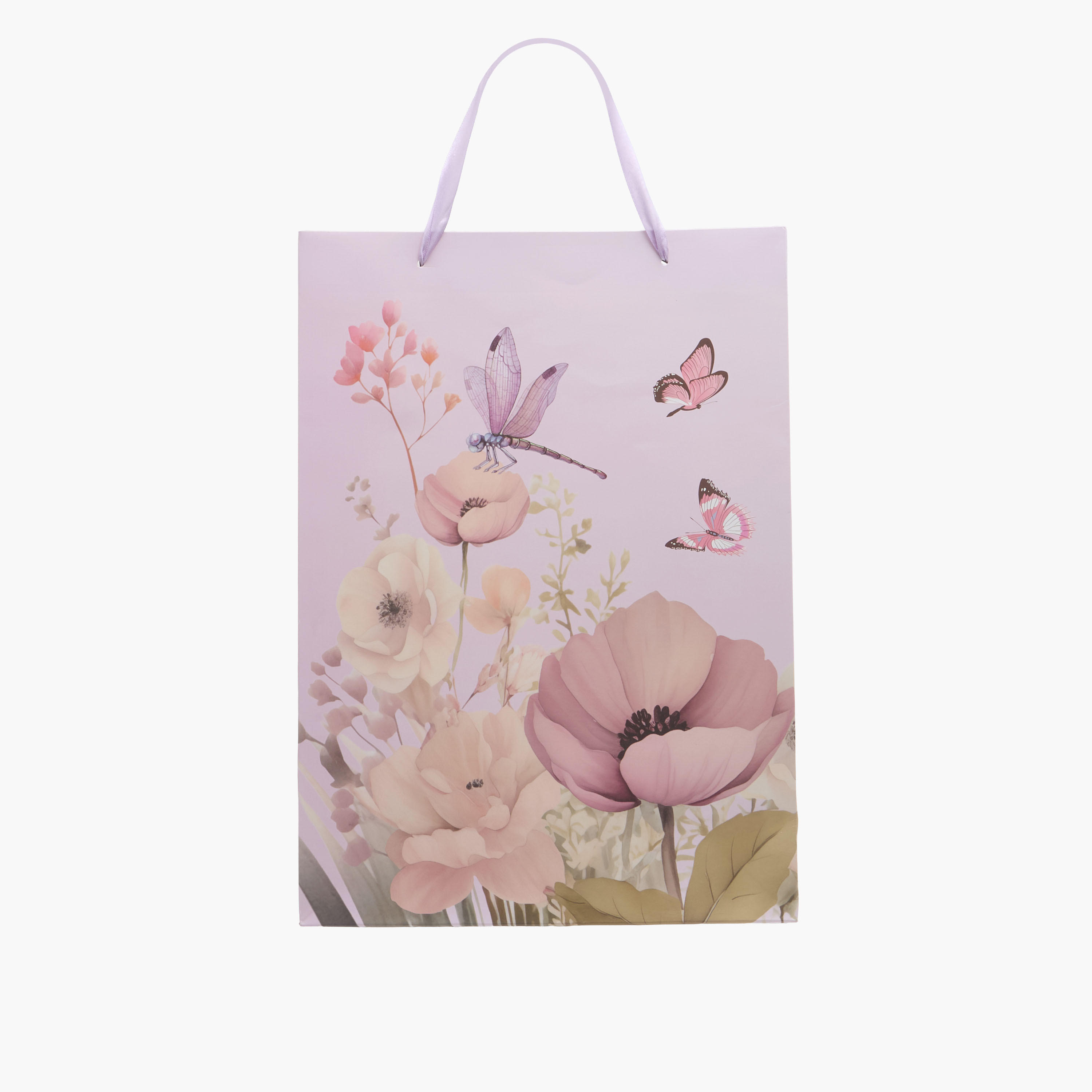 Floral Print Paper Gift Bag - 30x12x42 cms-household-giftingaccessories-giftings-image-1