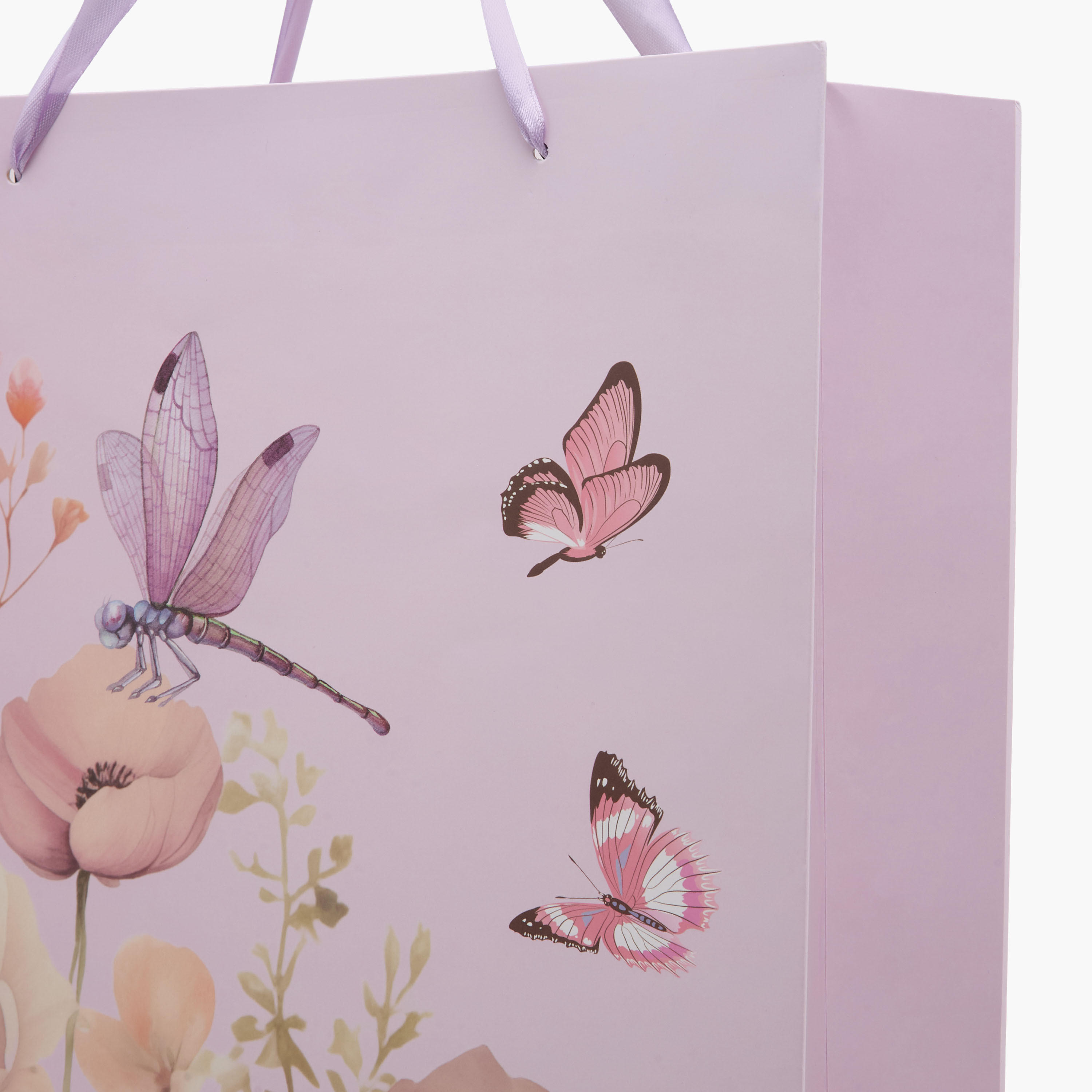 Floral Print Paper Gift Bag - 30x12x42 cms-household-giftingaccessories-giftings-image-3