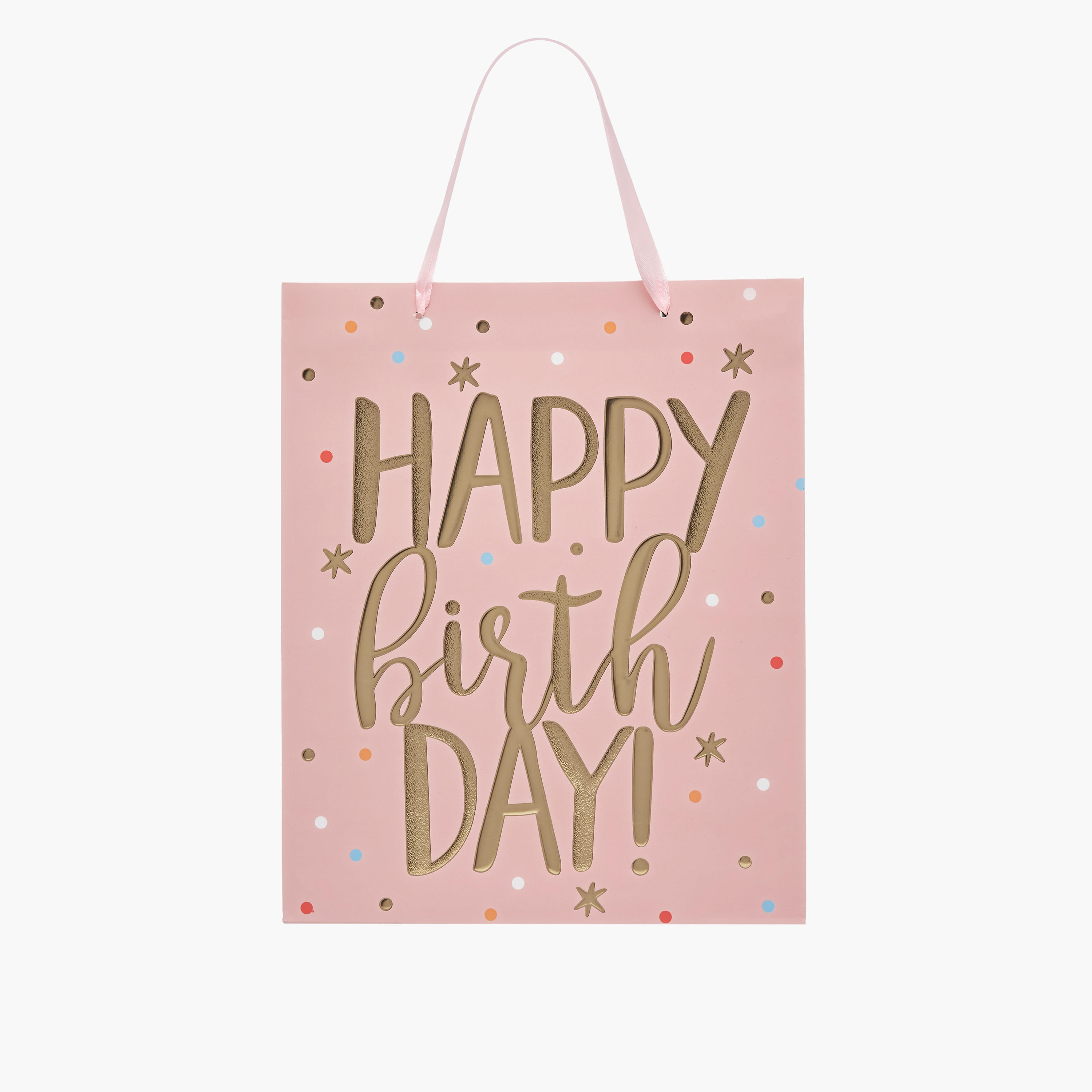 Happy Birthday Paper Gift Bag - 26x10x32 cms-household-giftingaccessories-giftings-image-1