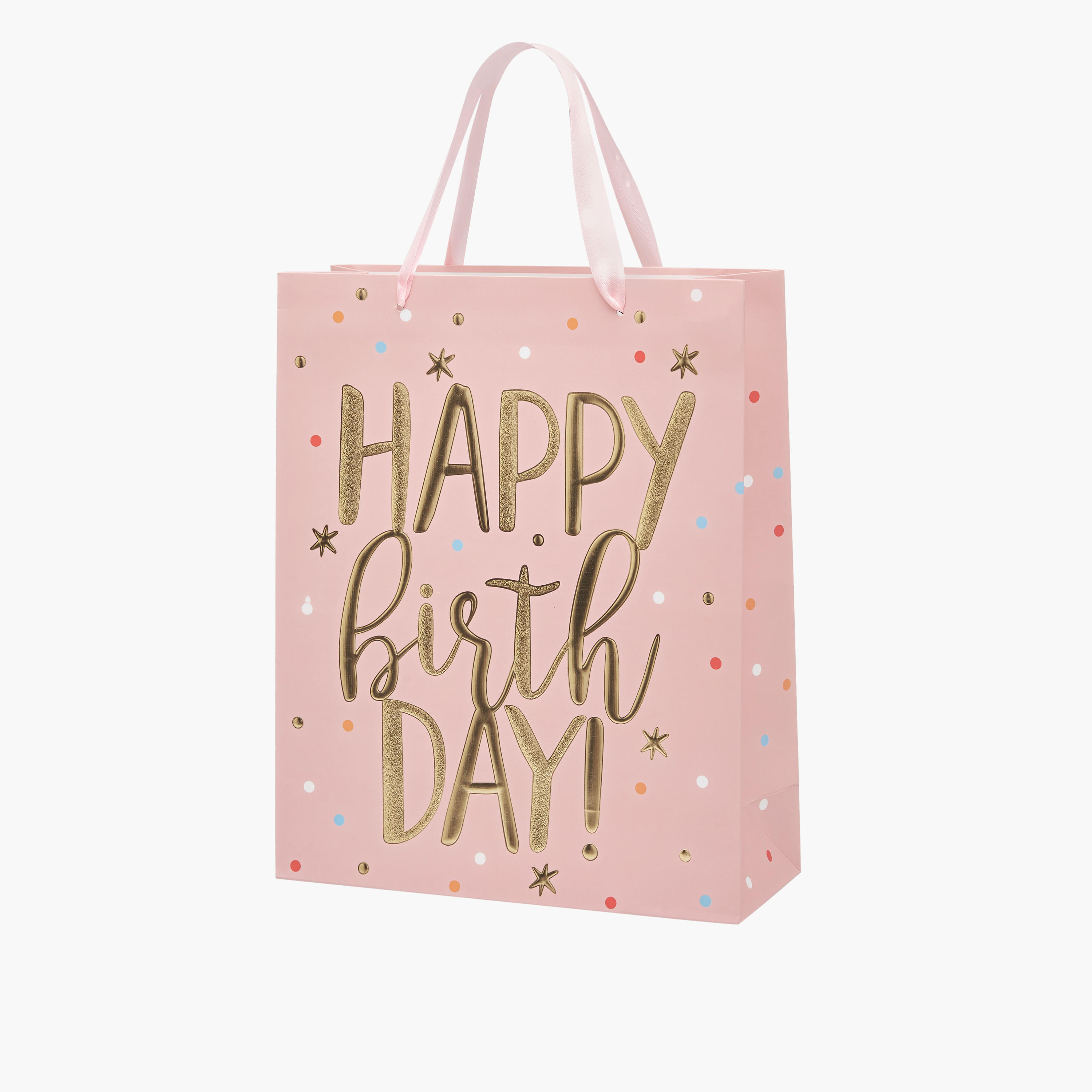 Happy Birthday Paper Gift Bag - 26x10x32 cms-household-giftingaccessories-giftings-image-2