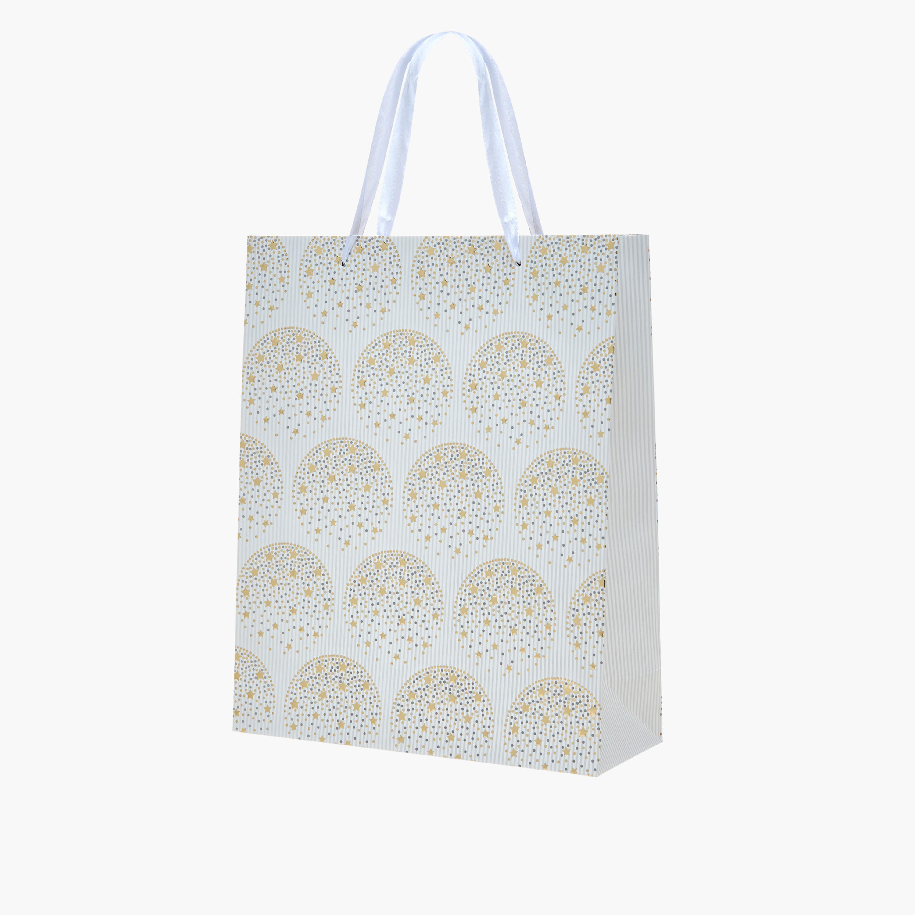 Star Print Paper Gift Bag - 26x10x32 cms-household-giftingaccessories-giftings-image-2