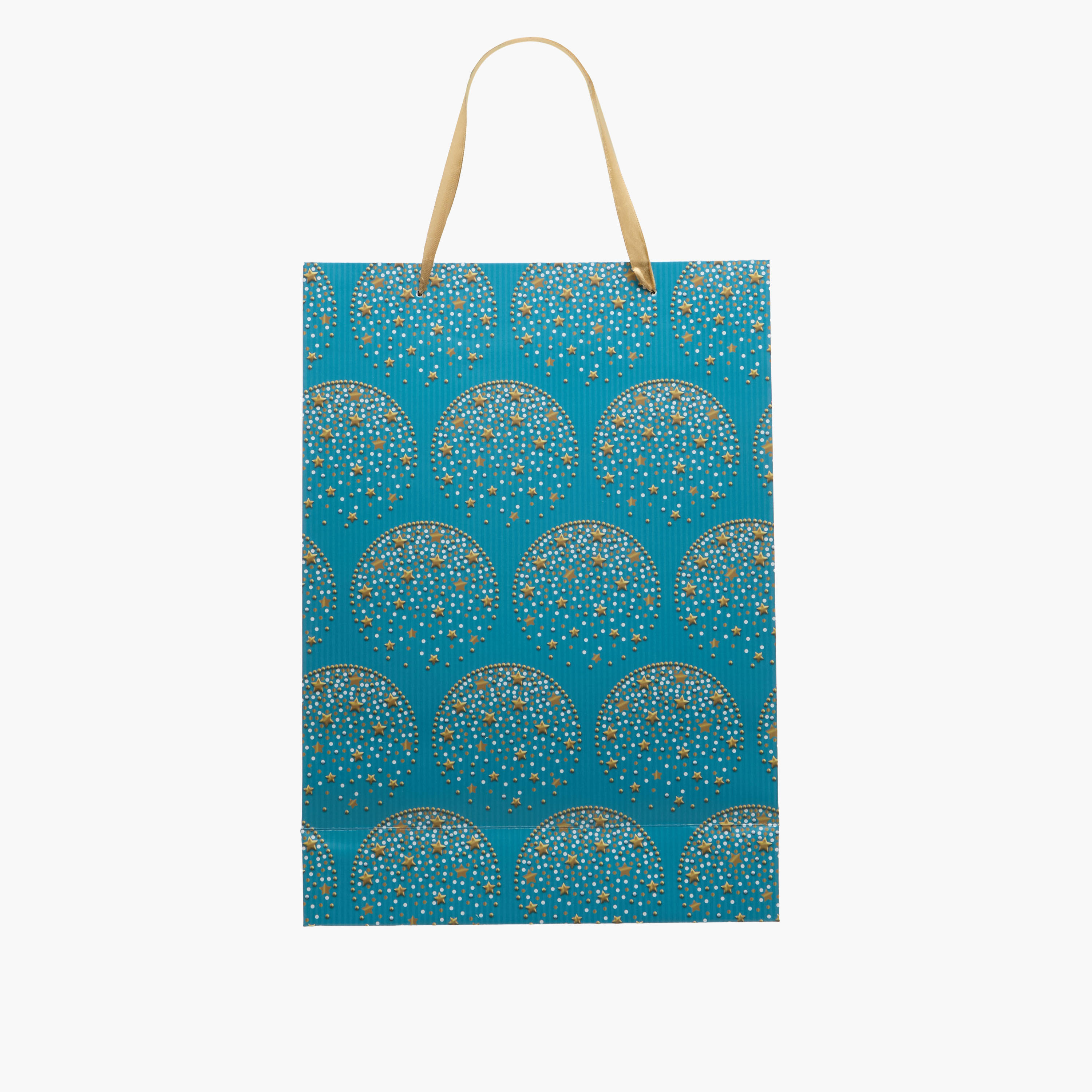 Star Print Paper Gift Bag - 30x12x42 cms-household-giftingaccessories-giftings-image-1