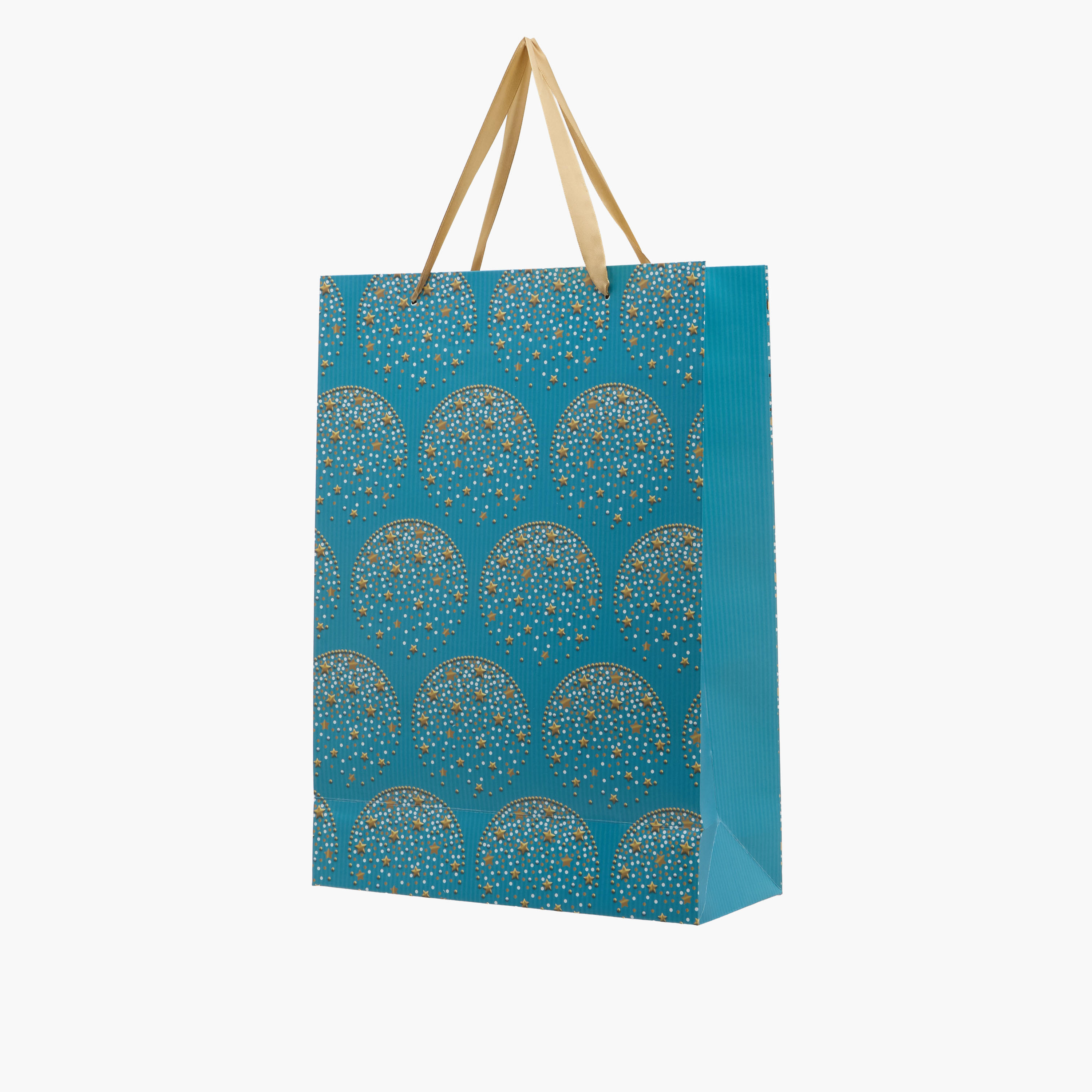 Star Print Paper Gift Bag - 30x12x42 cms-household-giftingaccessories-giftings-image-2