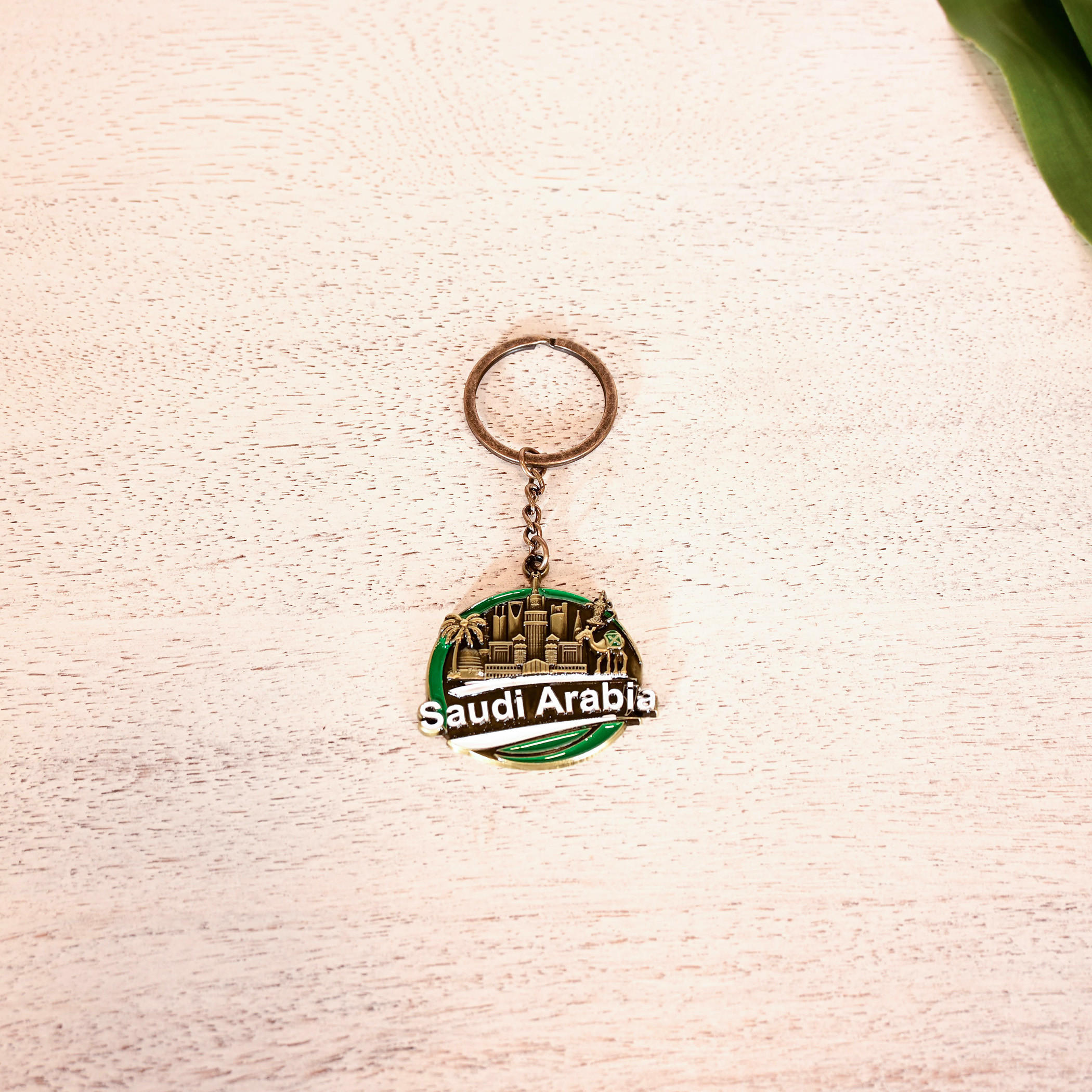 Home Carving Saudi Arabia Embossed Keychain-household-decor-decorativeobjectsandsculptures-image-1