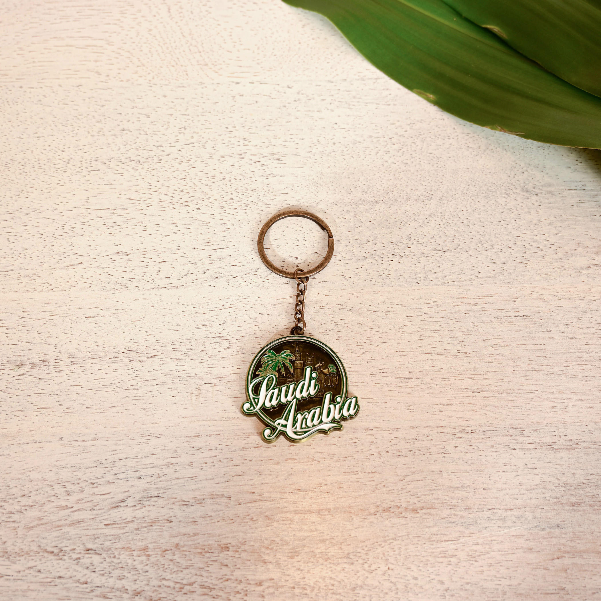 Home Carving Saudi Arabia Embossed Keychain-household-decor-decorativeobjectsandsculptures-image-1