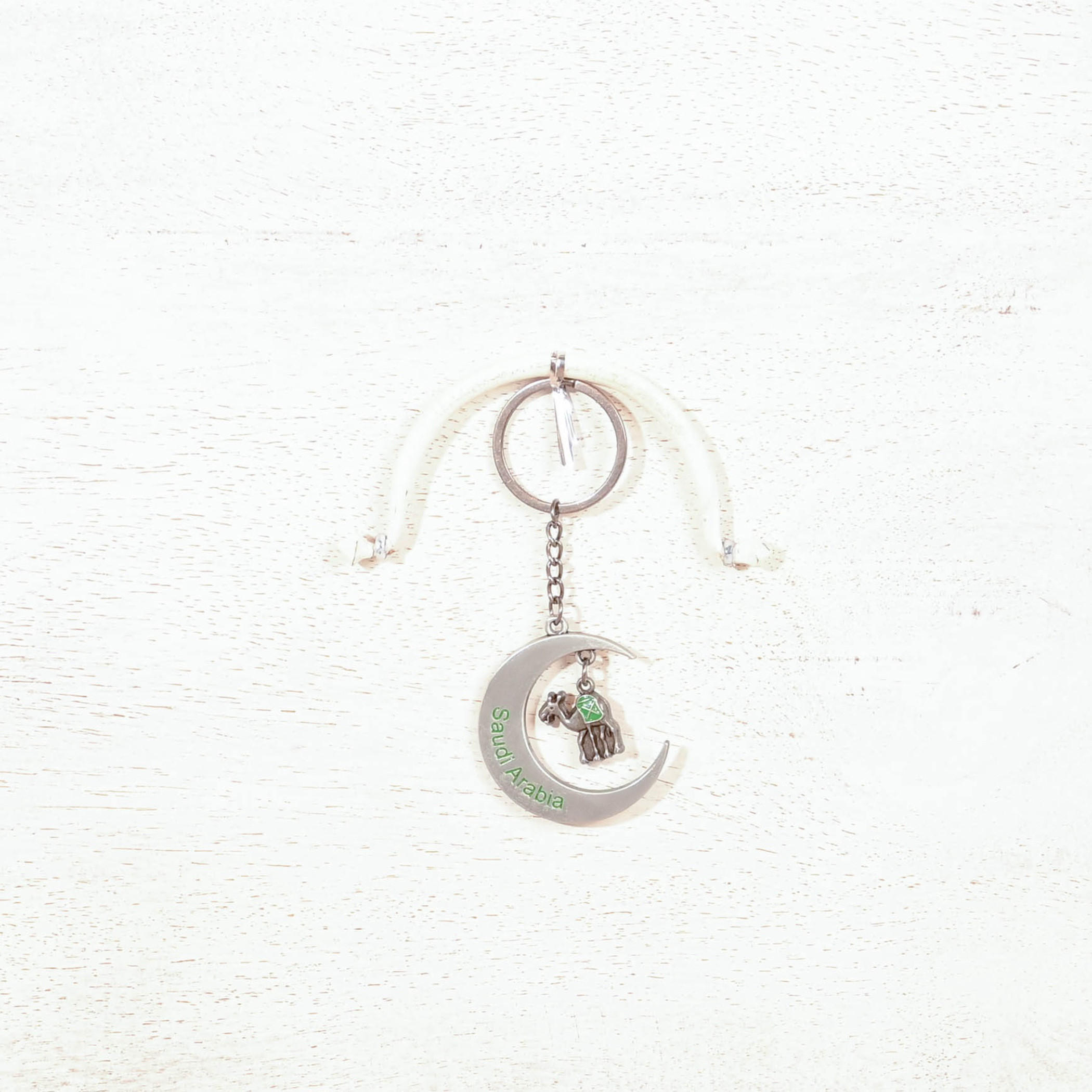 Home Carving Saudi Arabia Moon Keychain with Hanging Camel-household-decor-decorativeobjectsandsculptures-image-4