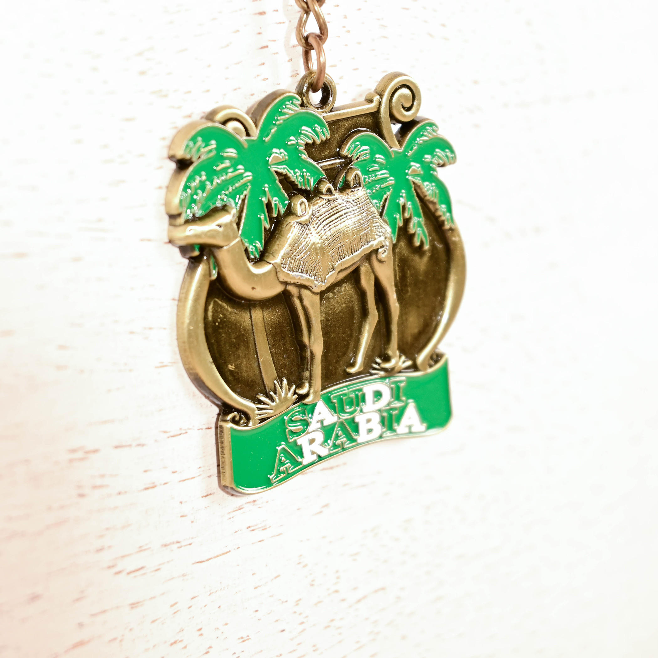 Home Carving Saudi Arabia Camel Embossed Keyring-household-decor-decorativeobjectsandsculptures-image-4