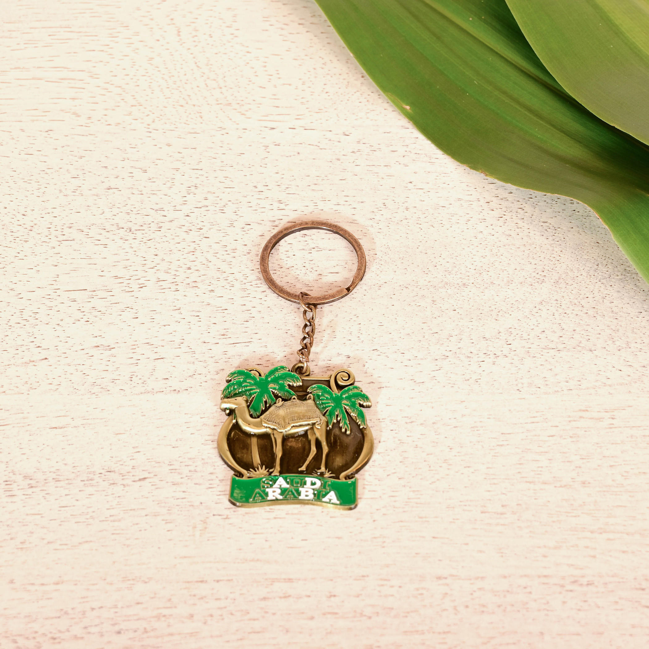 Home Carving Saudi Arabia Camel Embossed Keyring-household-decor-decorativeobjectsandsculptures-image-2