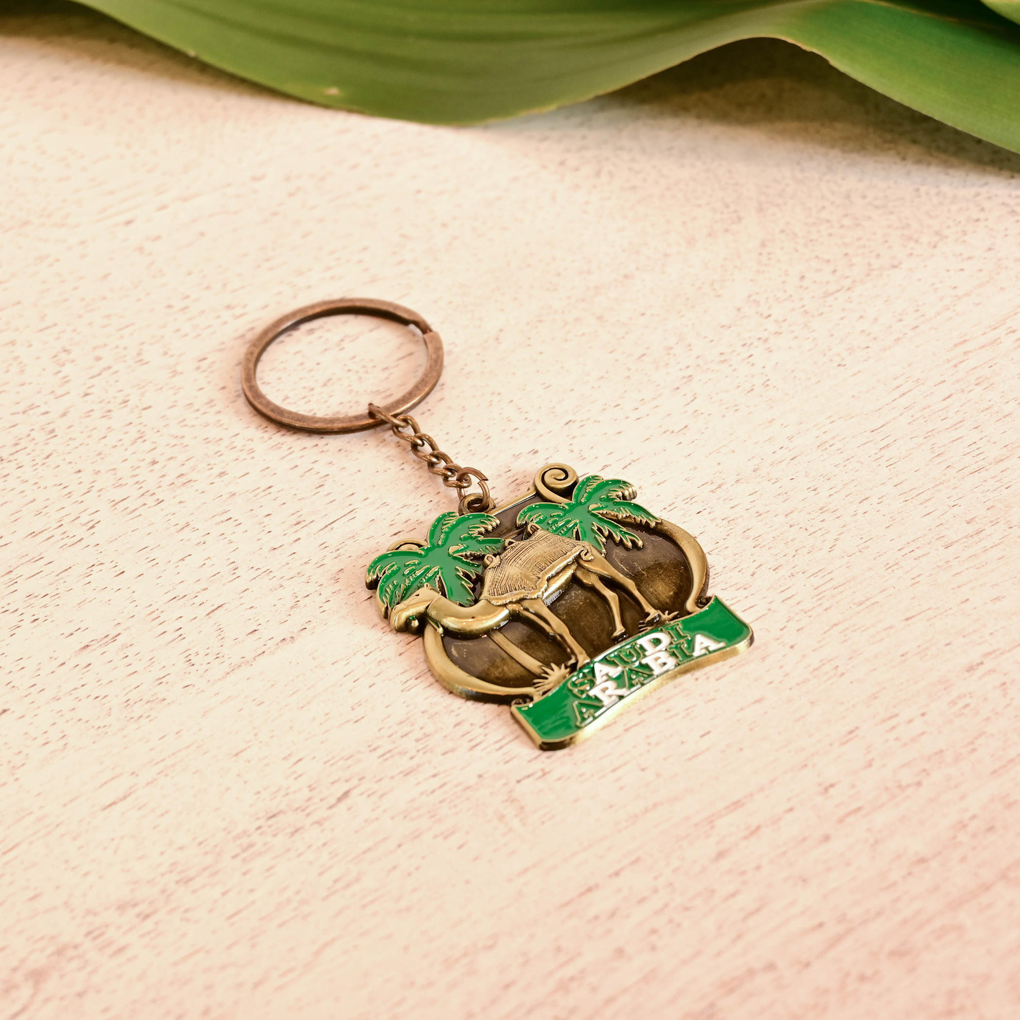 Home Carving Saudi Arabia Camel Embossed Keyring-household-decor-decorativeobjectsandsculptures-image-3