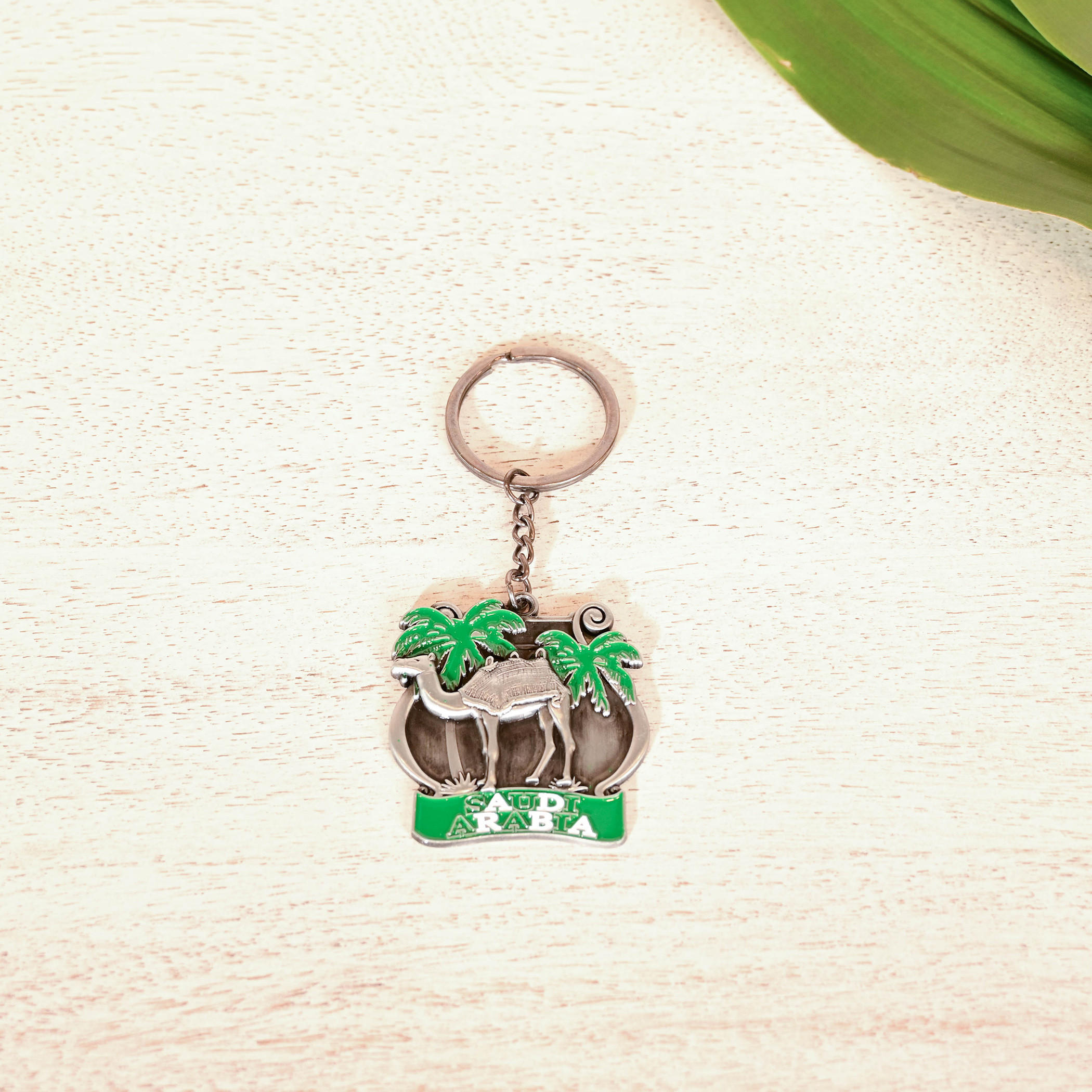 Home Carving Saudi Arabia Camel Embossed Keyring-household-decor-decorativeobjectsandsculptures-image-1