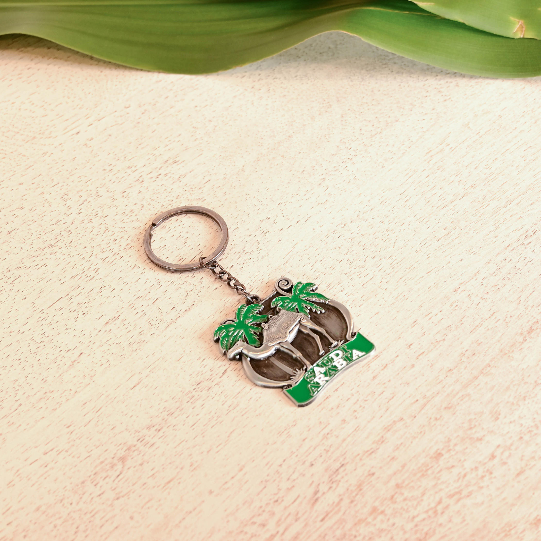 Home Carving Saudi Arabia Camel Embossed Keyring-household-decor-decorativeobjectsandsculptures-image-2