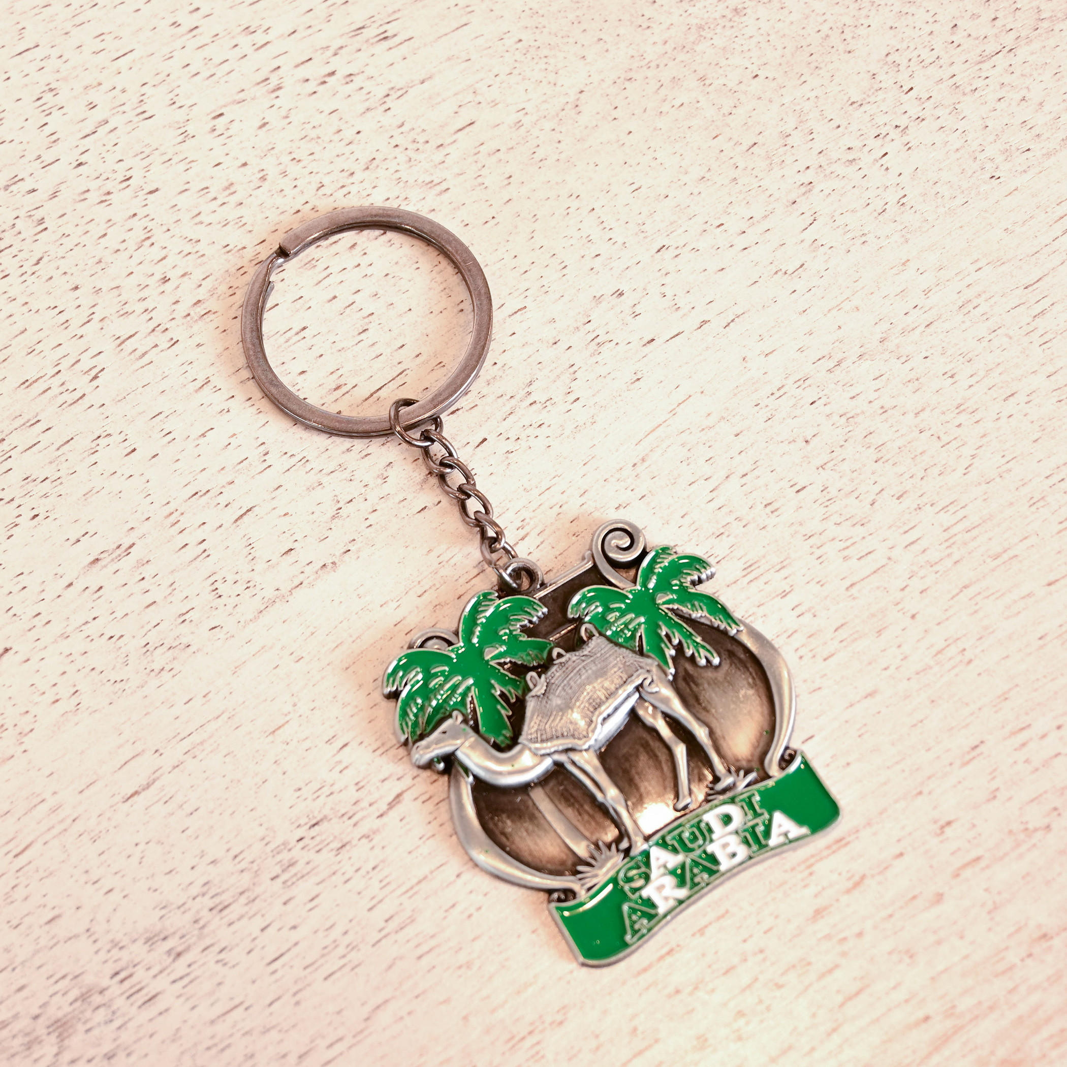 Home Carving Saudi Arabia Camel Embossed Keyring-household-decor-decorativeobjectsandsculptures-image-3