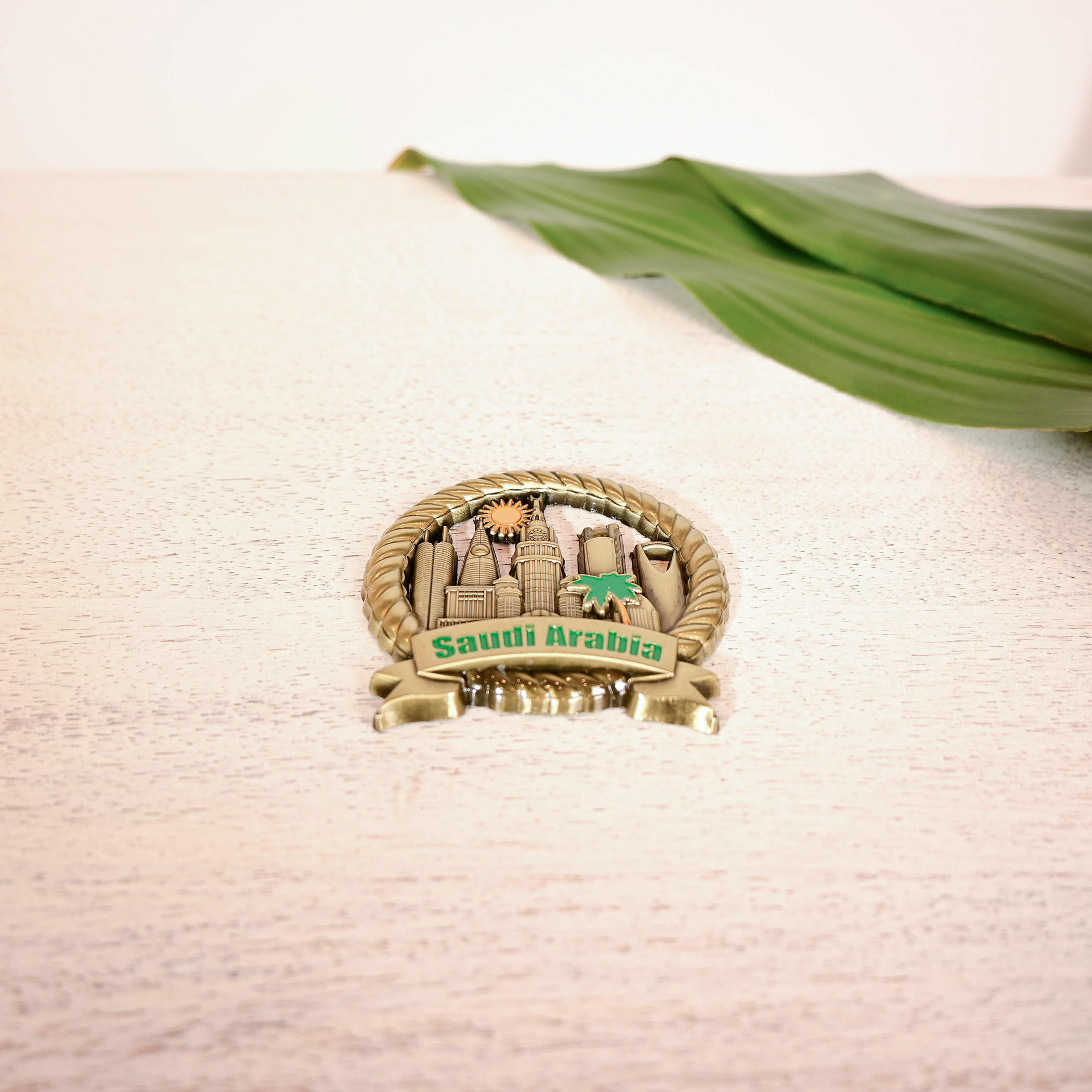 Home Carving Saudi Arabia Embossed Magnet-household-decor-decorativeobjectsandsculptures-image-1