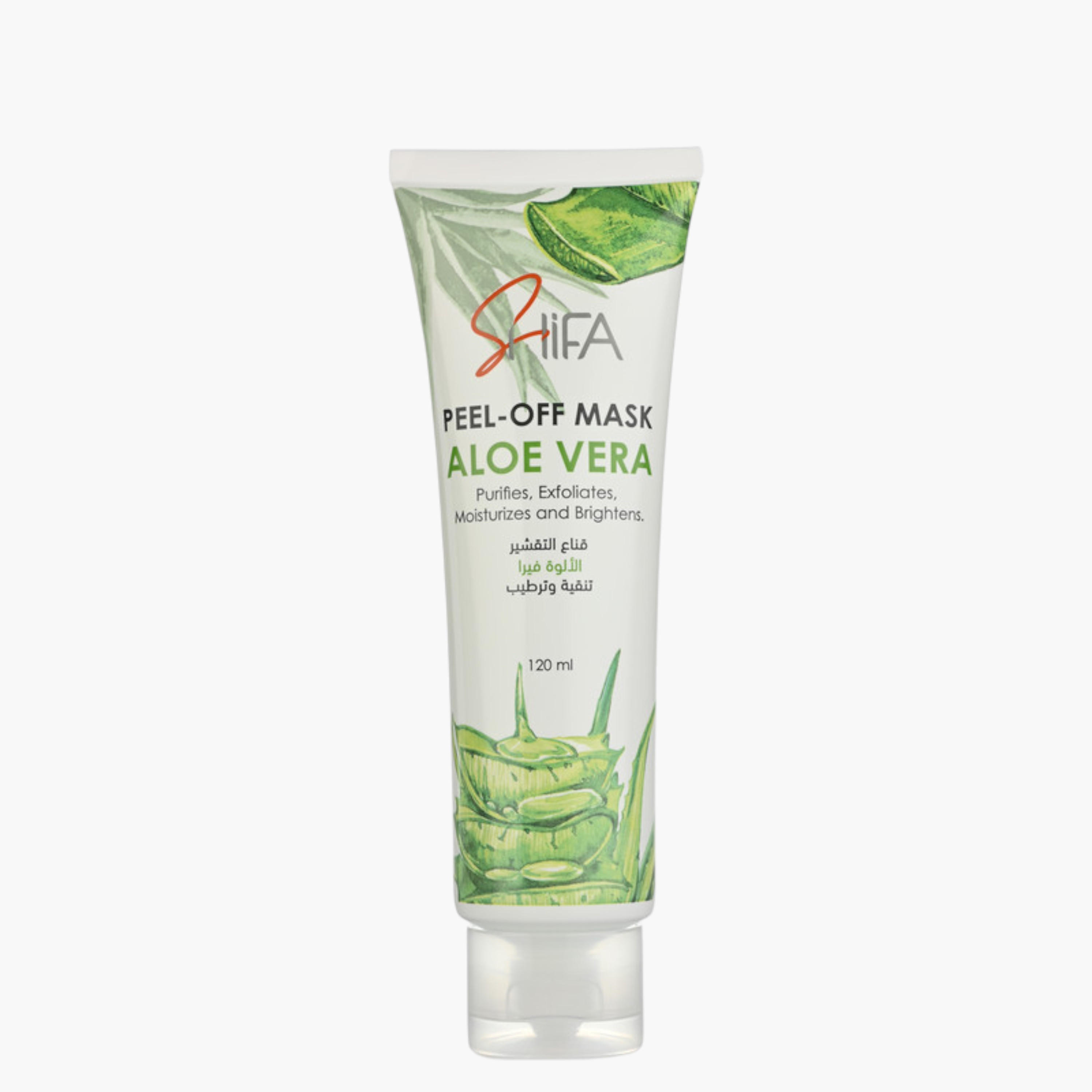 Shifa Aloe Vera Peel-Off Mask - 120 ml-beautyandpersonalcare-skin-cleansers-facewashandcleansers-image-1