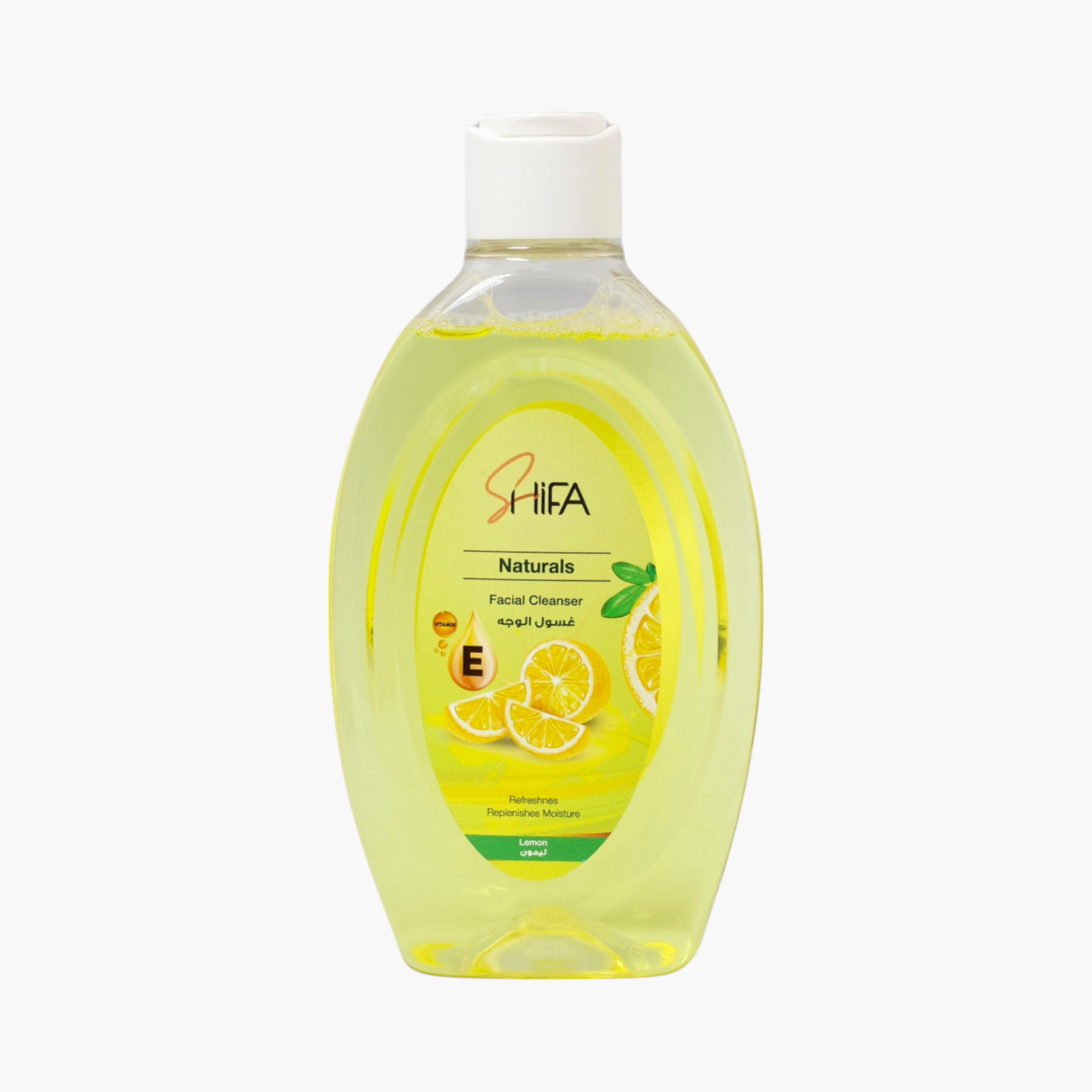 Shifa Naturals Lemon Facial Cleanser - 225 ml-beautyandpersonalcare-skin-cleansers-facewashandcleansers-image-1