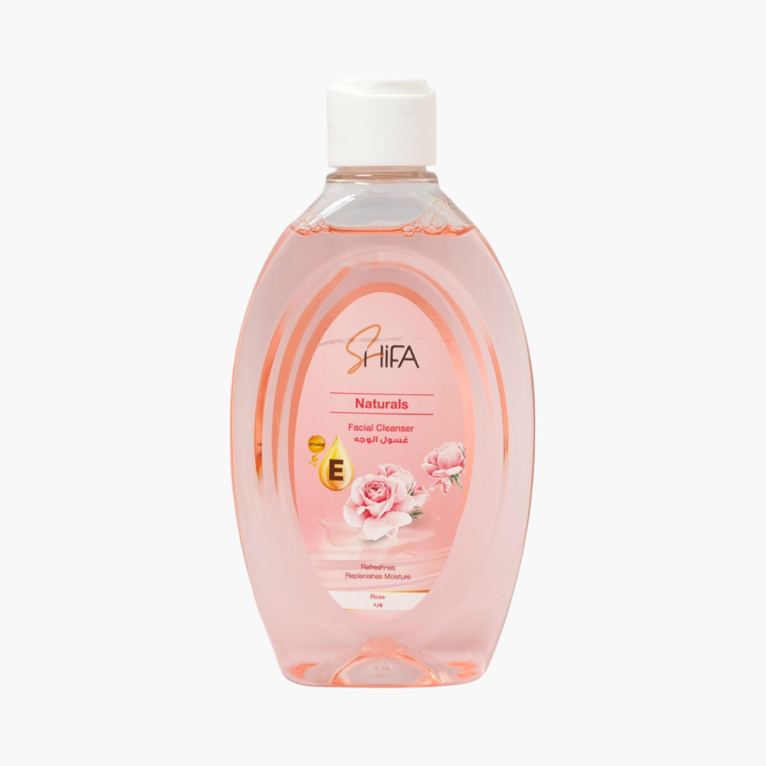 Shifa Naturals Rose Facial Cleanser - 225 ml-beautyandpersonalcare-skin-cleansers-facewashandcleansers-image-1