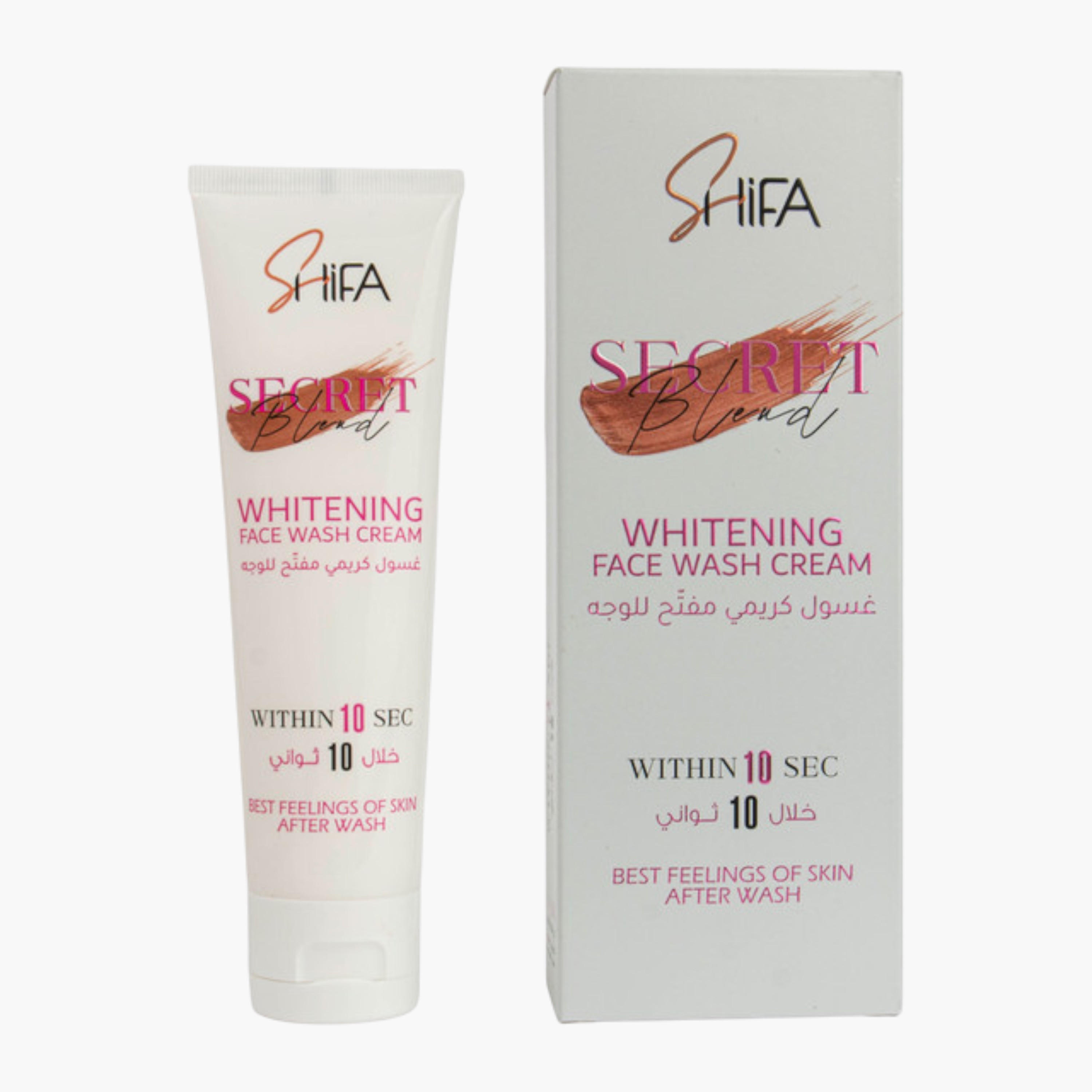 Shifa Secret Blend Whitening Face Wash Cream - 100 ml-beautyandpersonalcare-skin-cleansers-facewashandcleansers-image-1