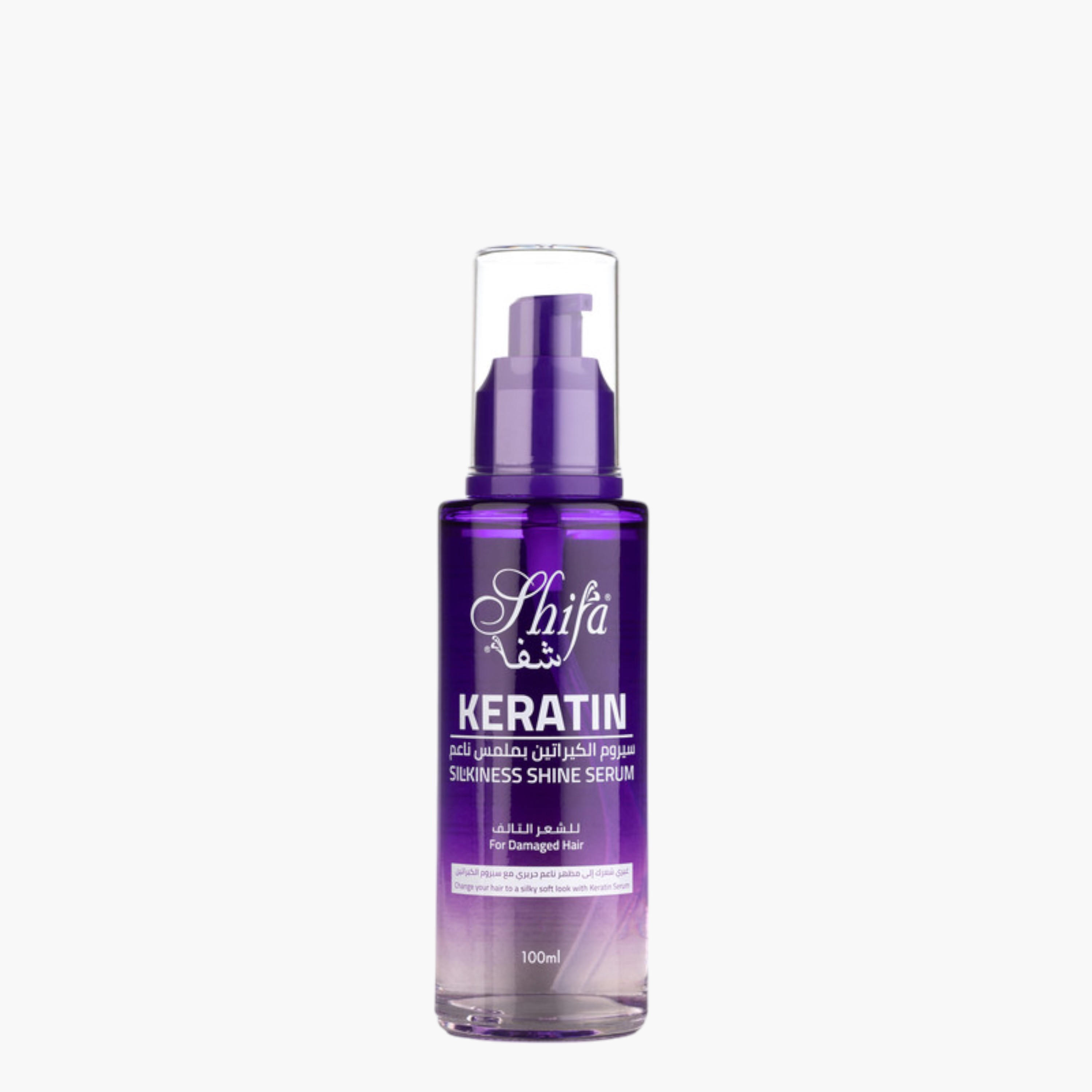 Shifa Keratin Silkiness Shine Serum - 100 ml-beautyandpersonalcare-hair-haircare-hairserums-image-1