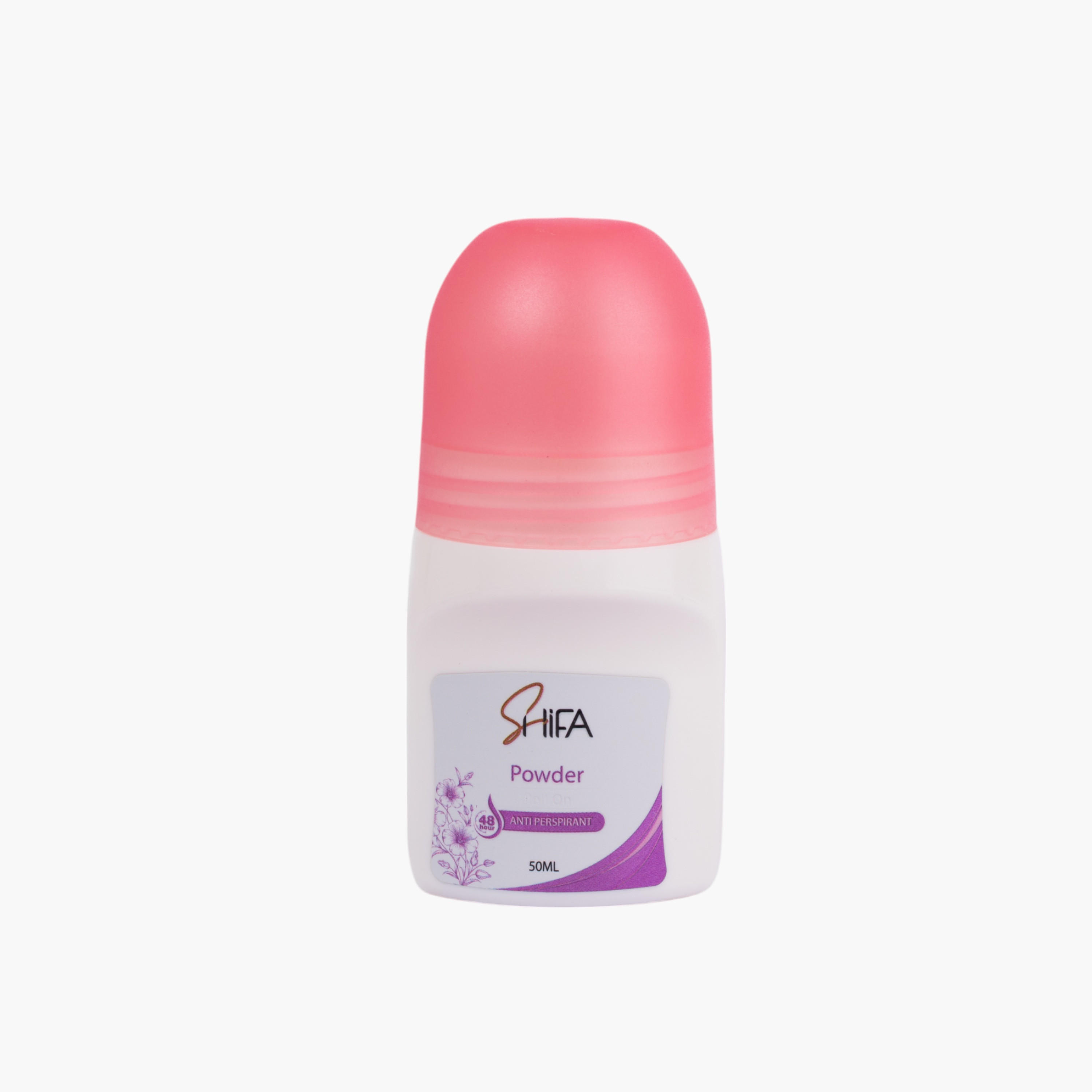 Shifa Anti-Perspirant Roll-On Powder - 50 ml-beautyandpersonalcare-fragrance-women-image-1