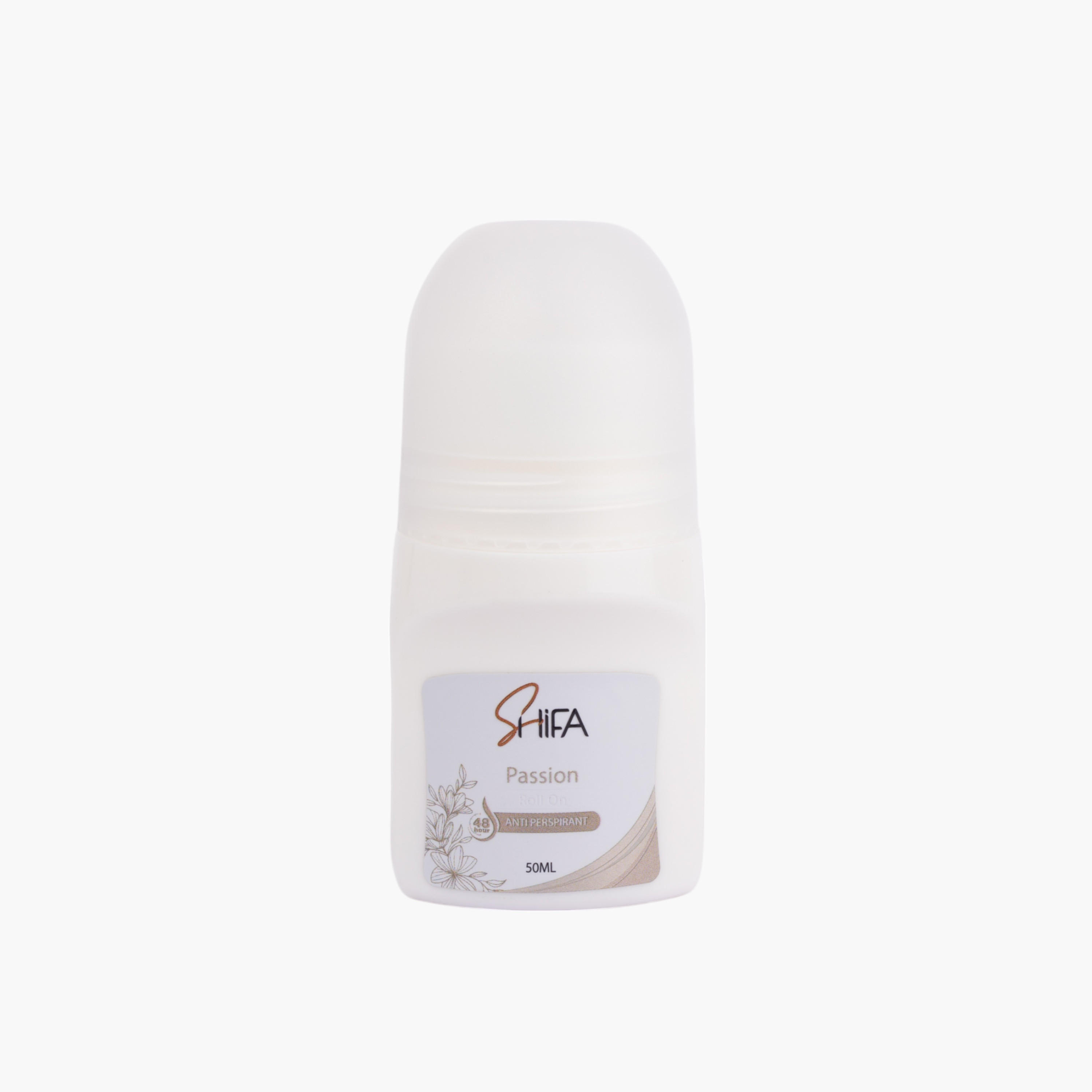 Shifa Passion Anti Perspirant Roll-On - 50 ml-beautyandpersonalcare-fragrance-women-image-1
