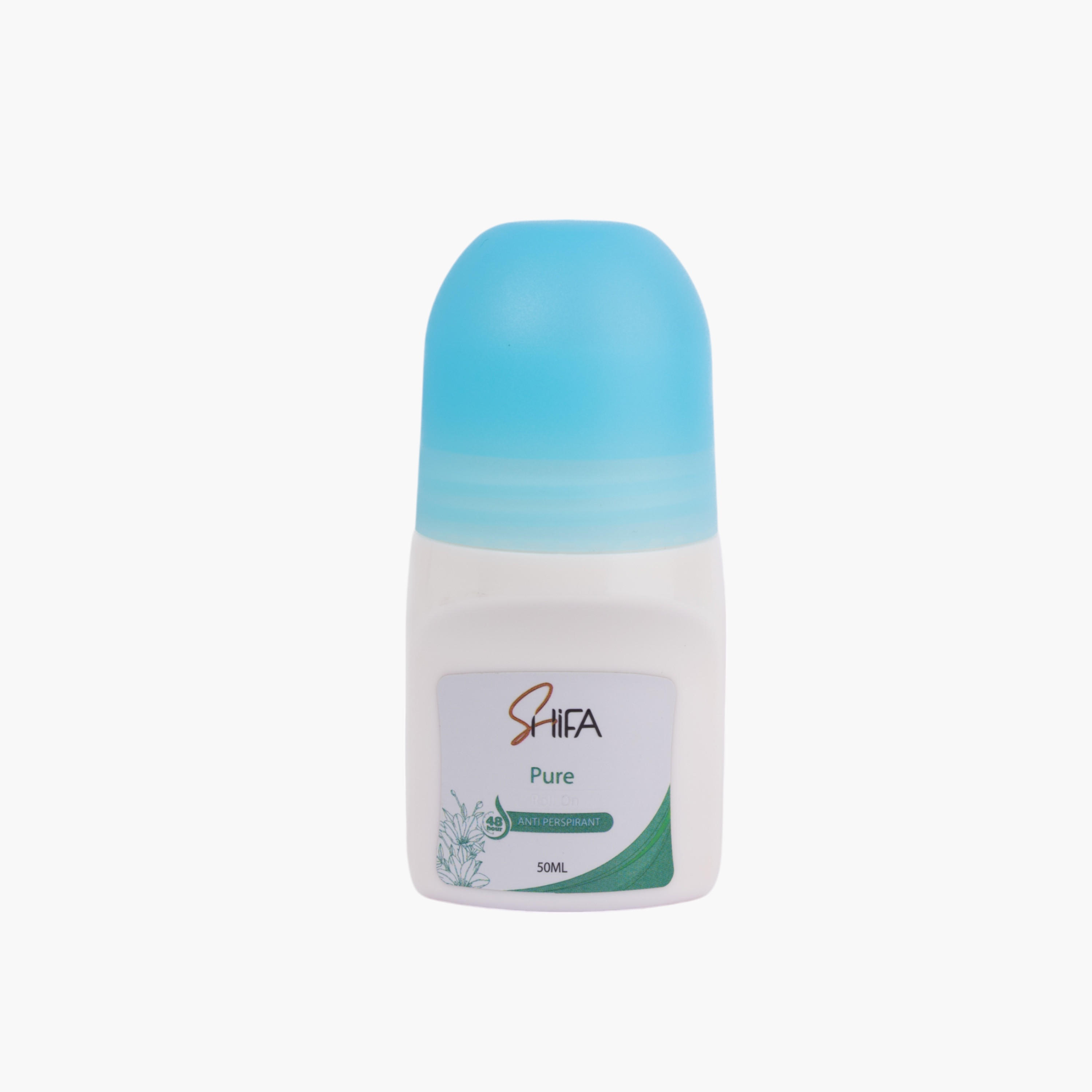 Shifa Pure Anti Perspirant Roll-On - 50 ml-beautyandpersonalcare-fragrance-women-image-1