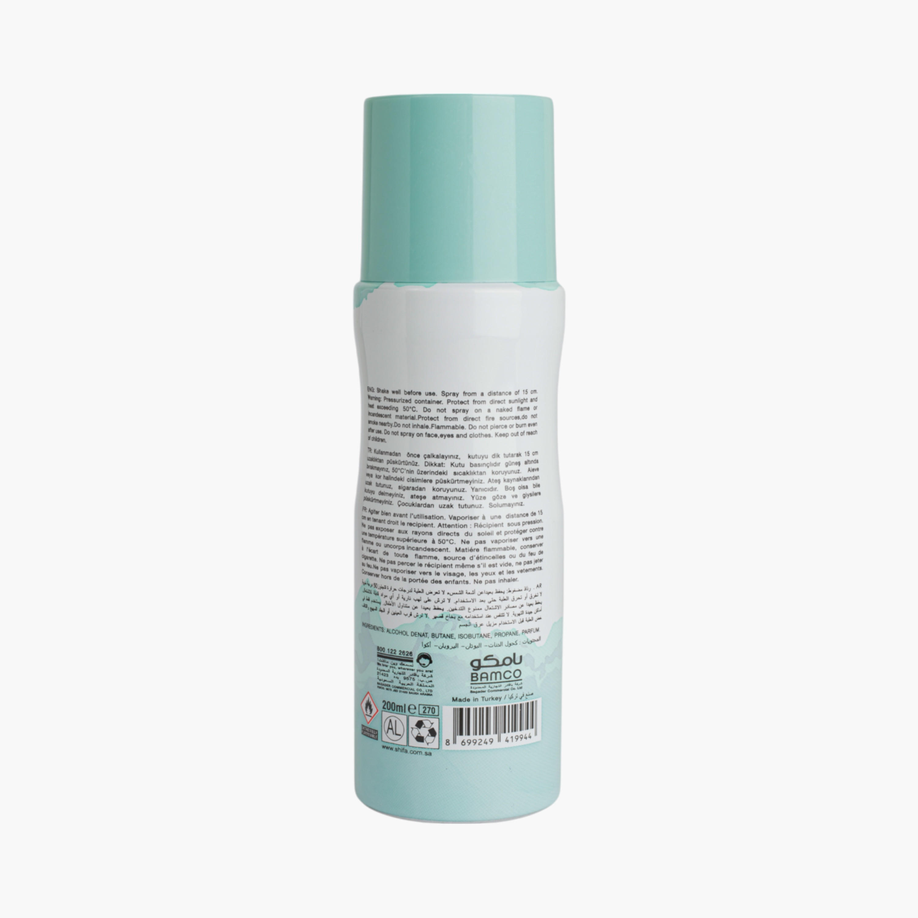 Shifa Fashion Perfumed Deodorant Spray for Women - 200 ml-beautyandpersonalcare-fragrance-women-image-2