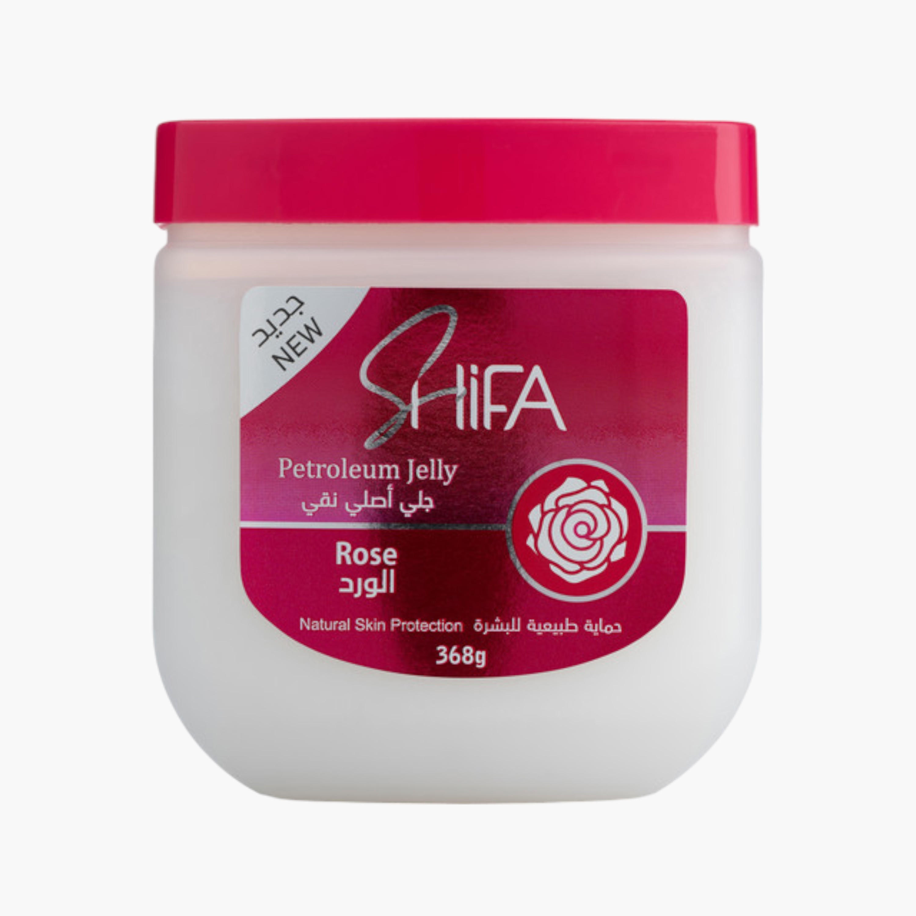 Shifa Rose Petroleum Jelly - 368 gms-beautyandpersonalcare-skin-moisturisers-bodyandhandlotions-image-1