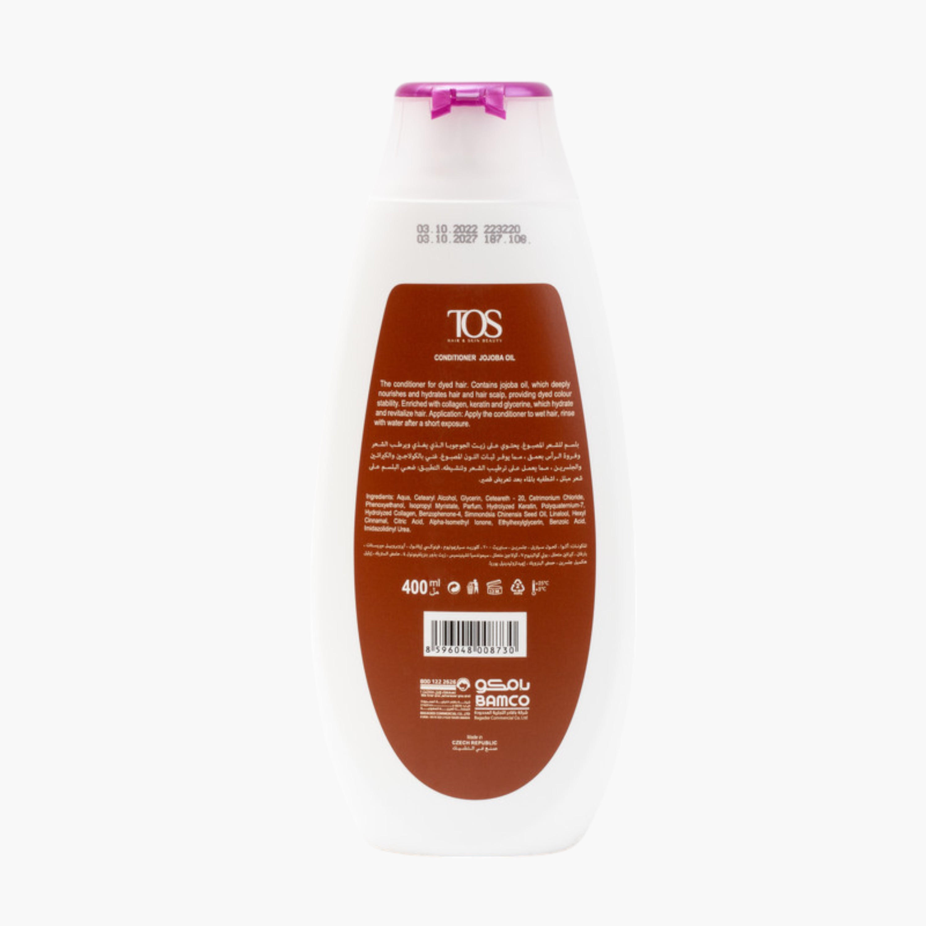 TOS Dyed Hair Conditioner with Jojoba Oil - 400 ml-beautyandpersonalcare-hair-haircare-conditioners-image-2