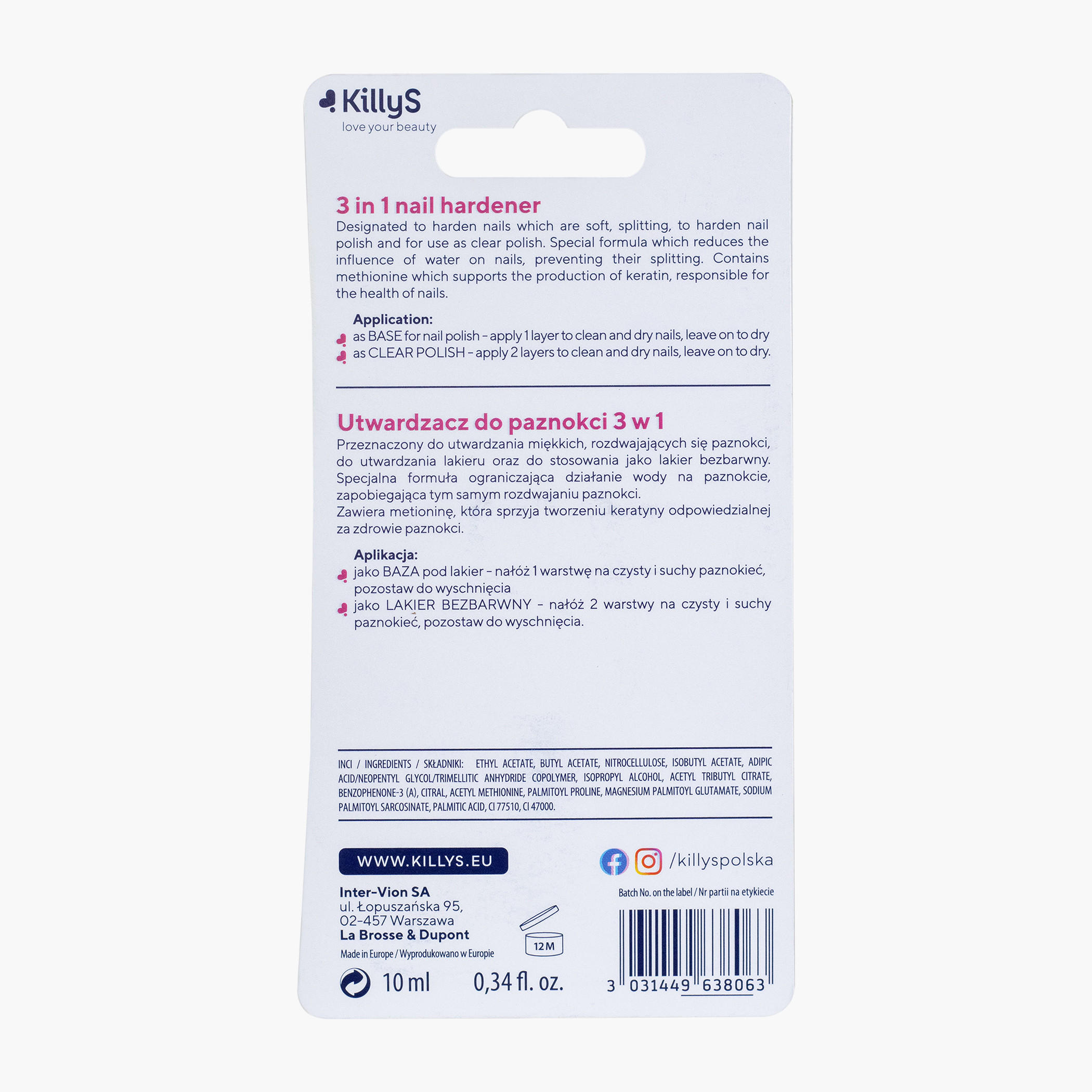 Killy S 3-in-1 Nail Strengthening Gel - 10 ml-beautyandpersonalcare-makeup-nails-treatments-image-3