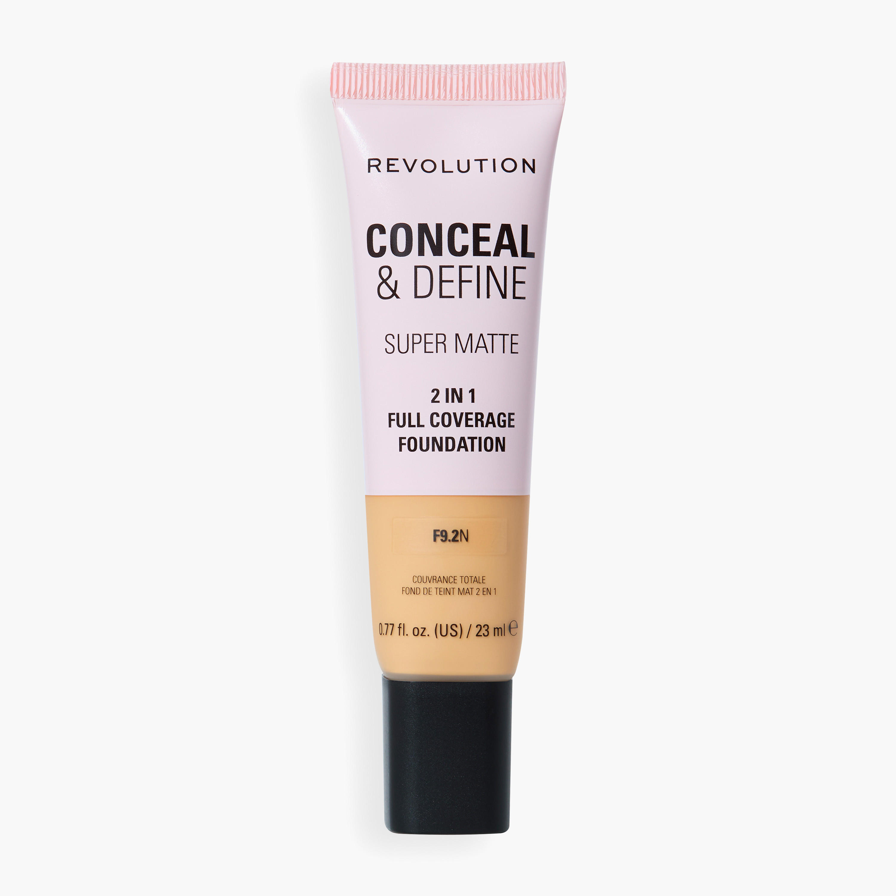 كريم أساس كونسيل آند ديفاين لتغطية كاملة من ميك أب ريفولوشن - 23 مل-beautyandpersonalcare-makeup-face-foundations-image-1