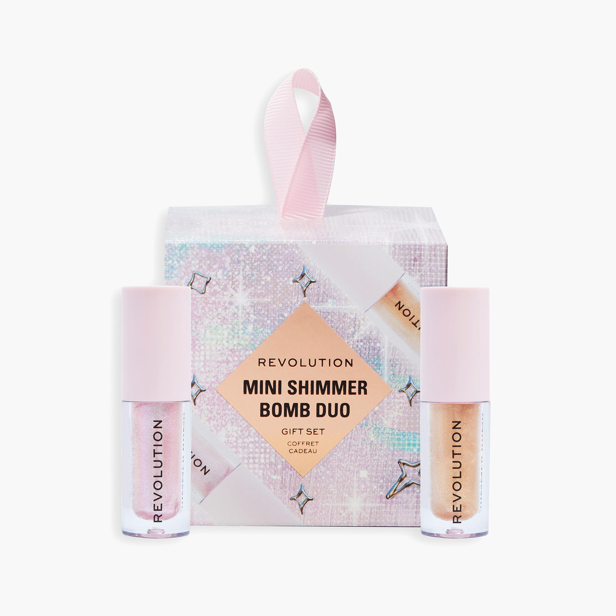 مجموعة هدايا أحمر شفاه ثنائي ميني شيمر بومب من ميك أب ريفولوشن-beautyandpersonalcare-giftsets-image-2
