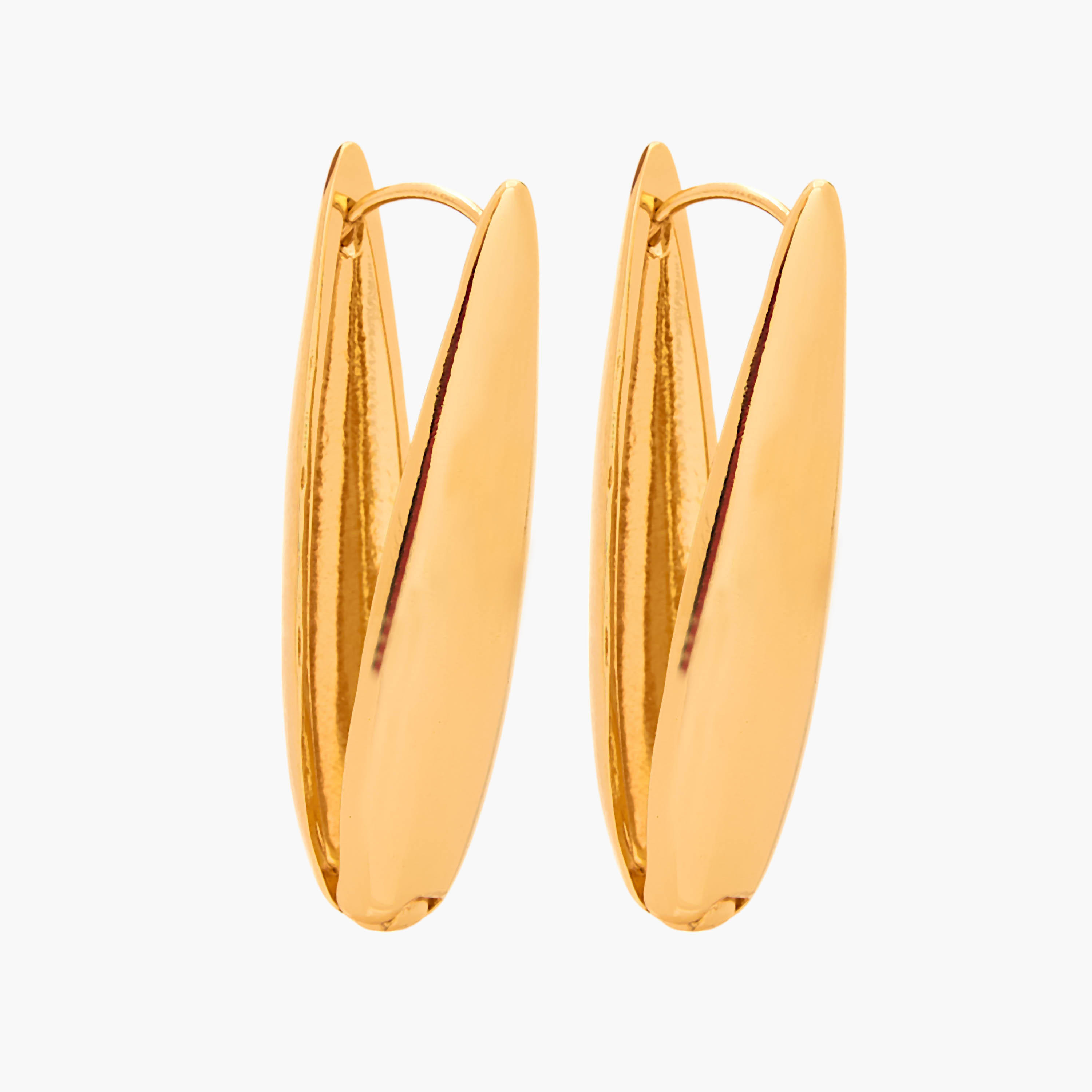 حلق طوق طويل بتصميم هندسي-women-watchesandjewellery-jewellery-earrings-image-2
